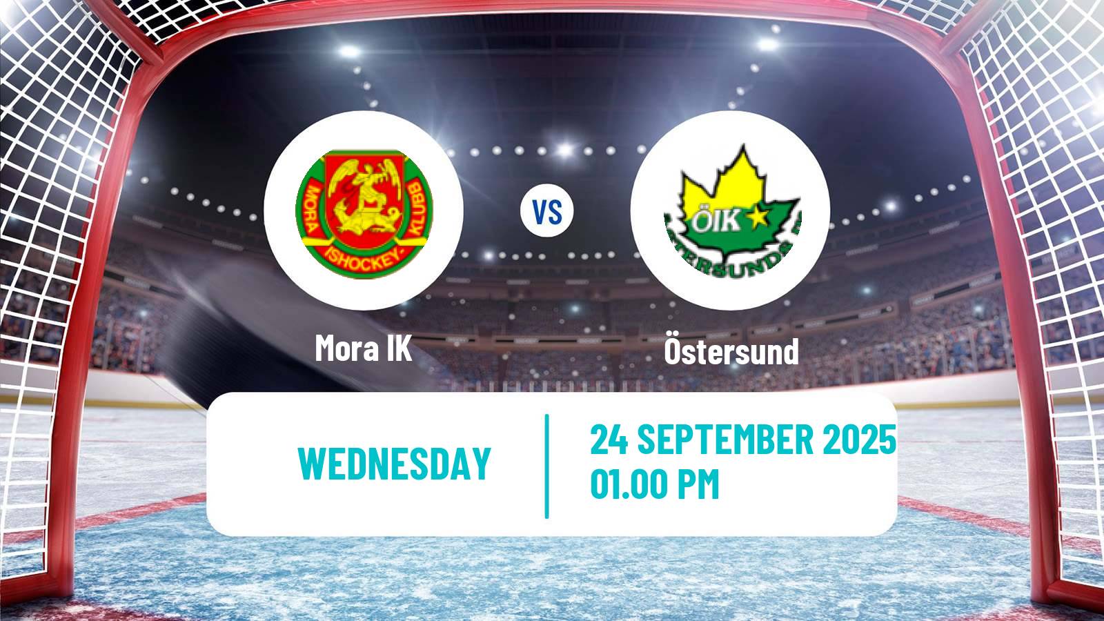 Hockey Swedish Hockey Allsvenskan Mora - Östersund