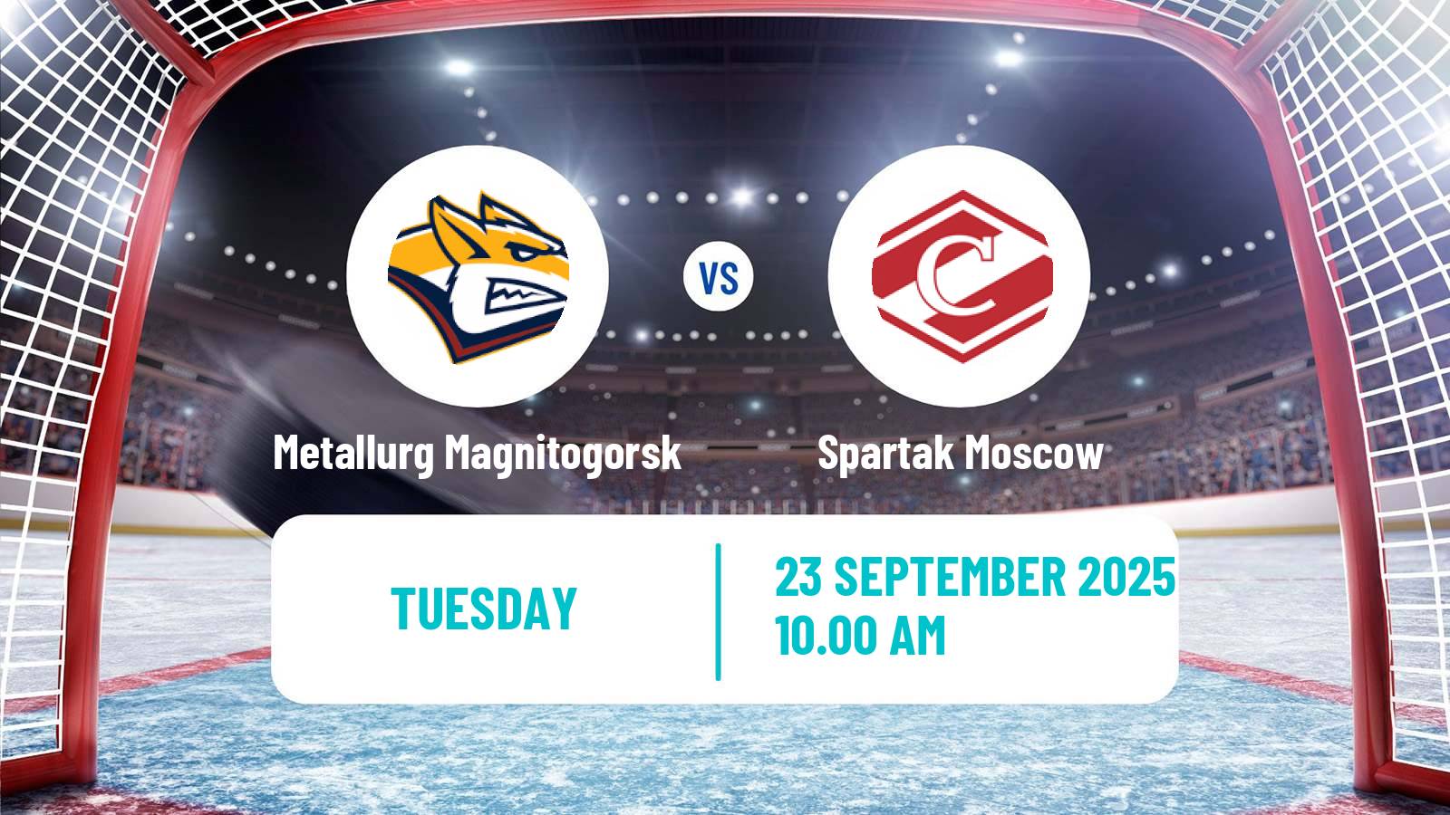 Hockey KHL Metallurg Magnitogorsk - Spartak Moscow