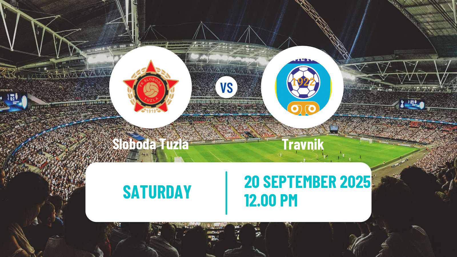 Football Bosnian Prva Liga FBiH Sloboda Tuzla - Travnik