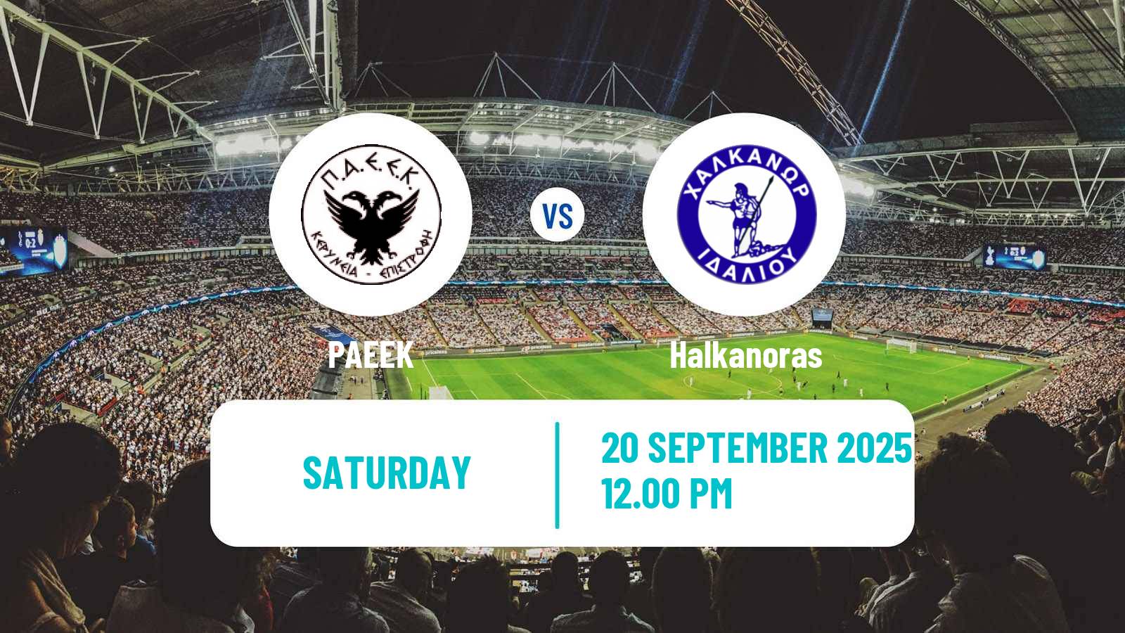 Football Cypriot Division 2 PAEEK - Halkanoras