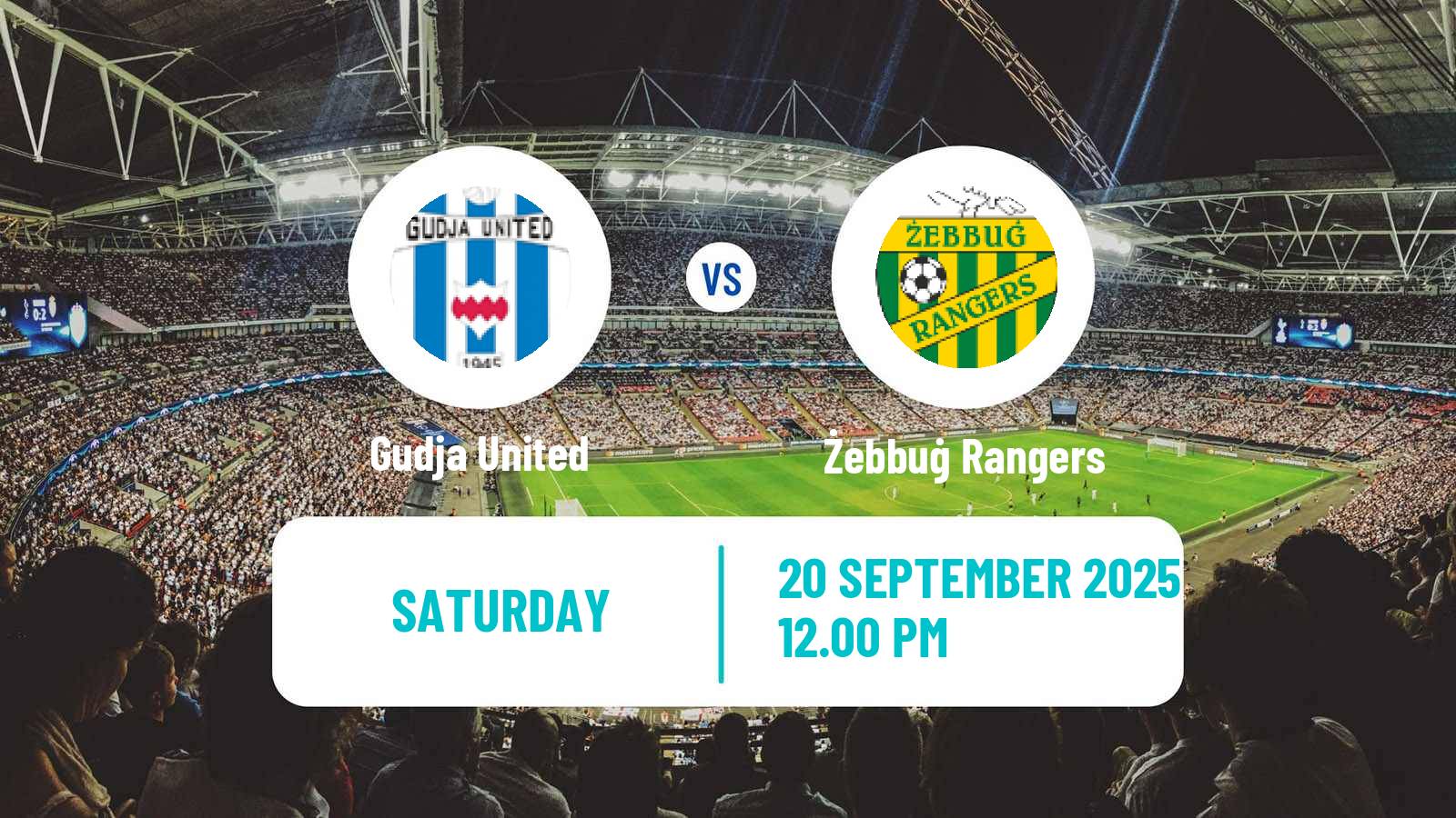 Football Maltese Challenge League Gudja United - Żebbuġ Rangers
