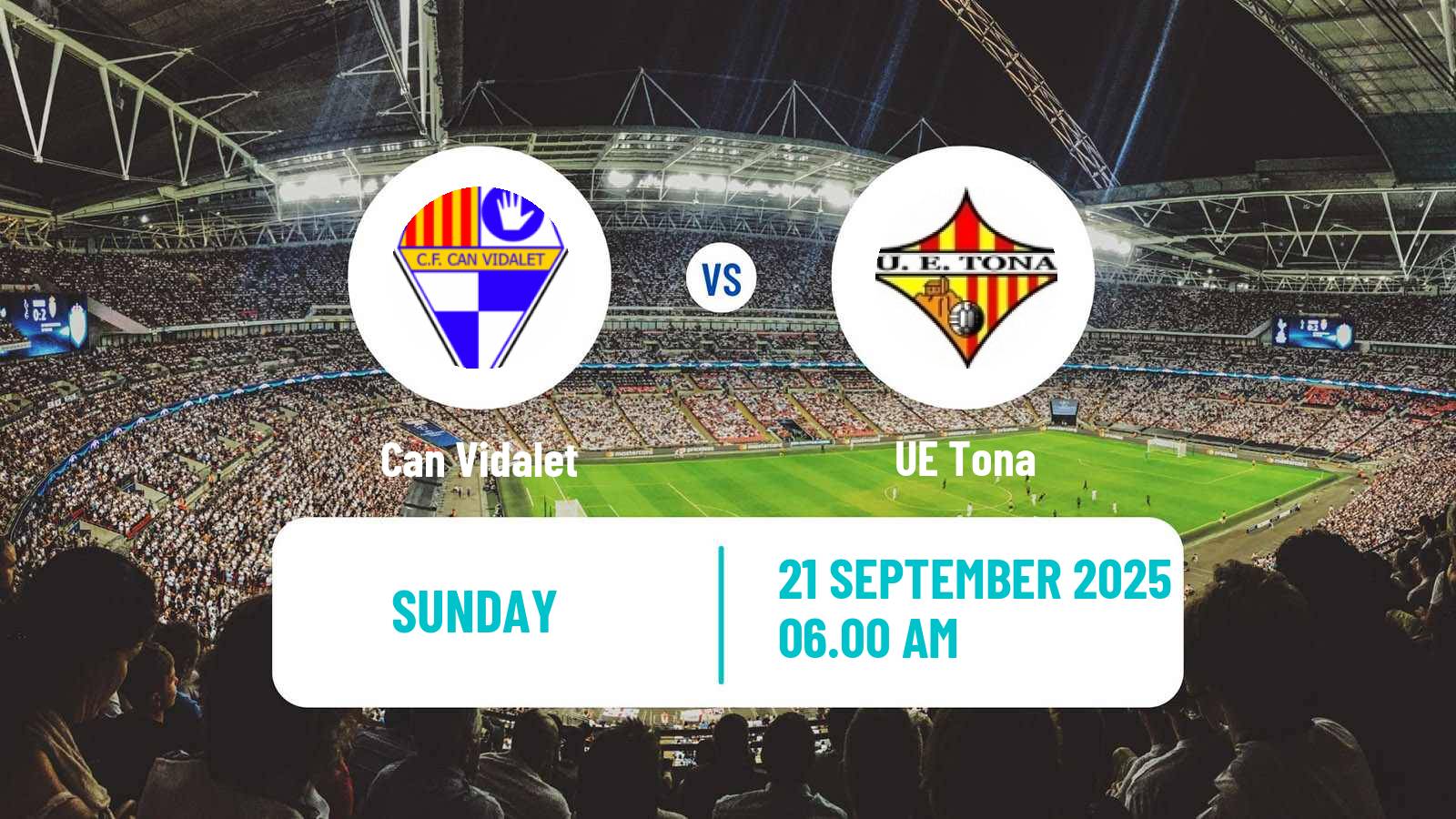 Football Spanish Tercera RFEF - Group 5 Can Vidalet - Tona