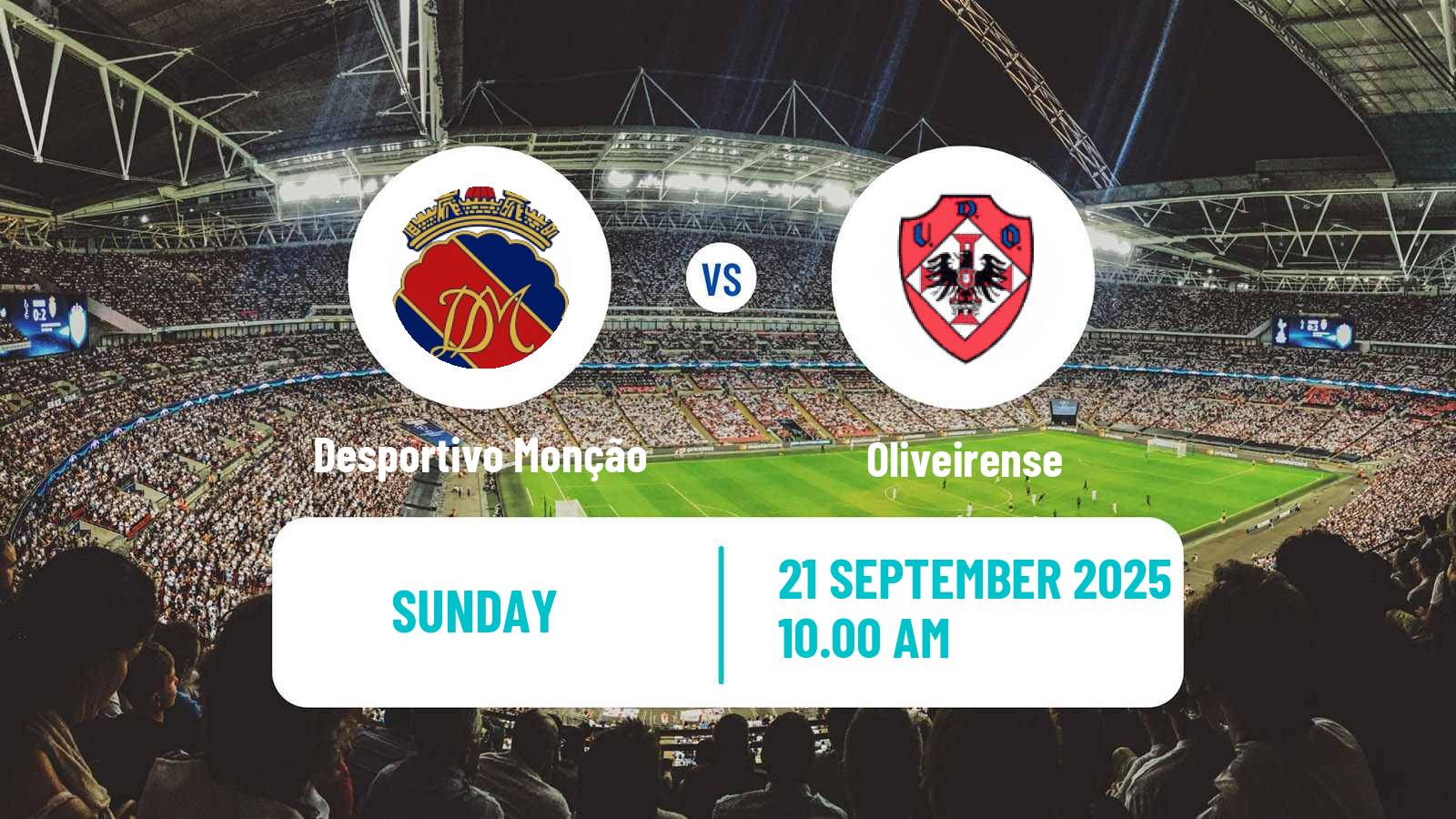 Football Taça de Portugal Desportivo Monção - Oliveirense