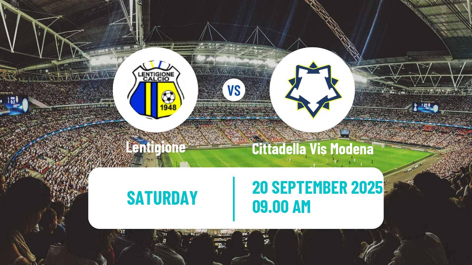 Football Italian Serie D - Group D Lentigione - Cittadella Vis Modena