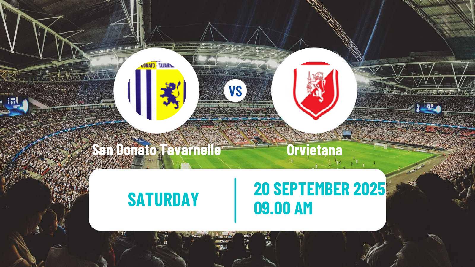 Football Italian Serie D - Group E San Donato Tavarnelle - Orvietana