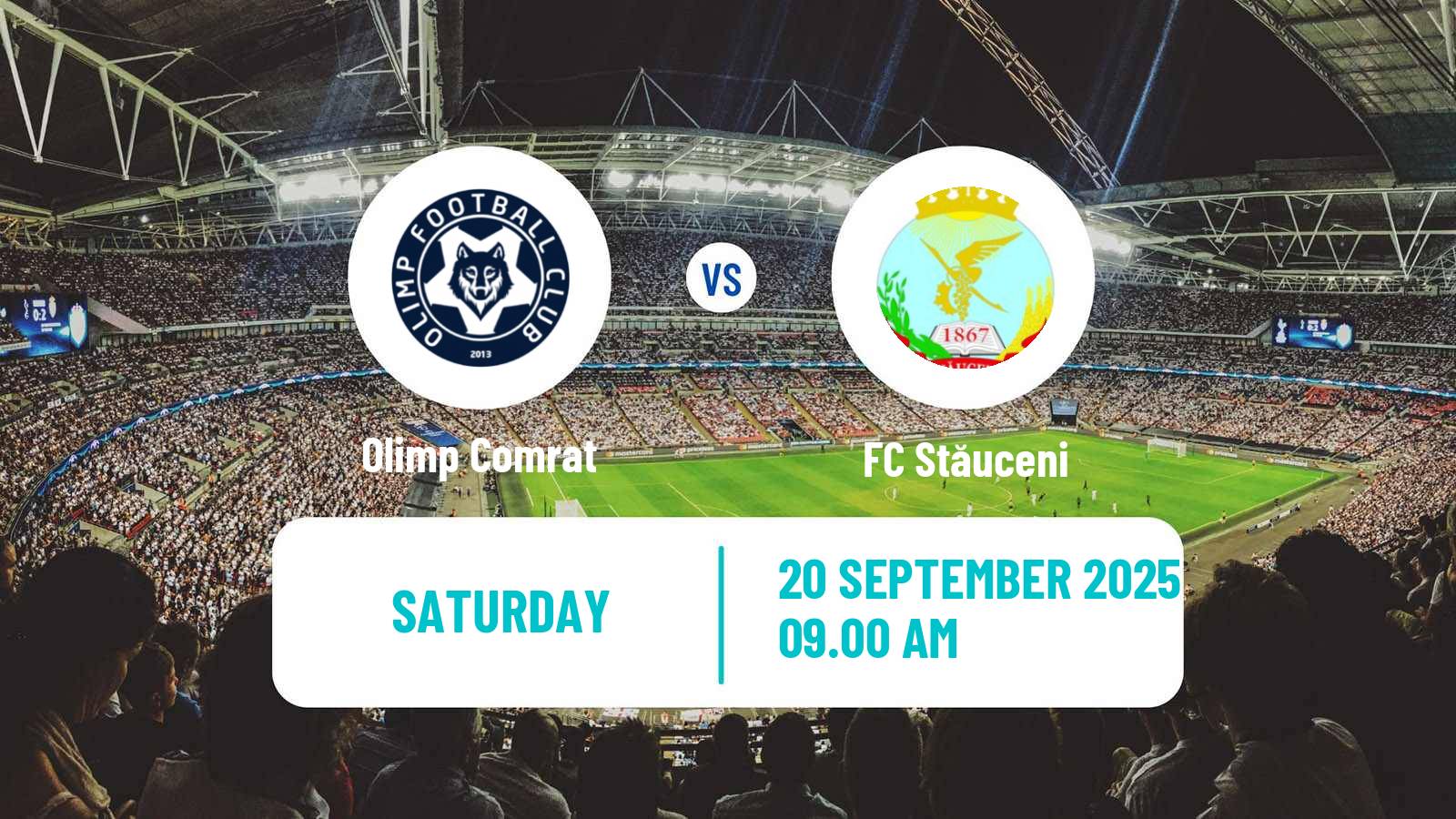 Football Moldovan Liga 1 Olimp Comrat - Stăuceni