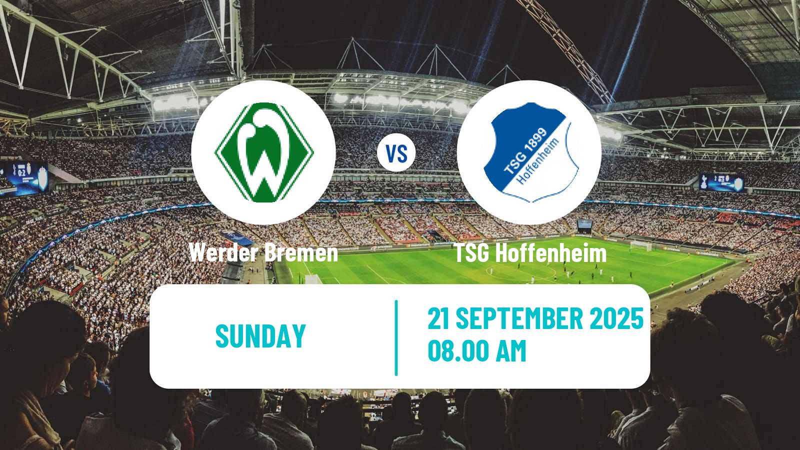 Football German Bundesliga Women Werder Bremen - TSG Hoffenheim