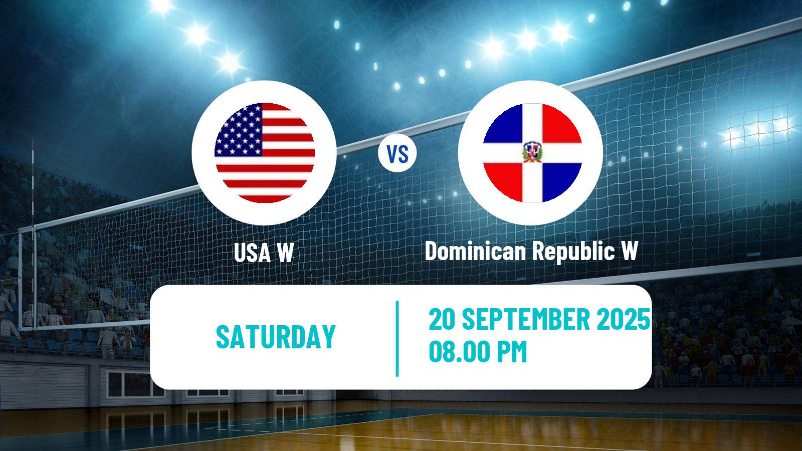 Volleyball Pan-American Cup Final Six Volleyball Women USA W - Dominican Republic W