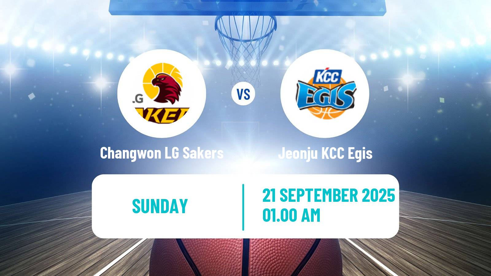 Basketball KBL Cup Changwon LG Sakers - Jeonju KCC Egis