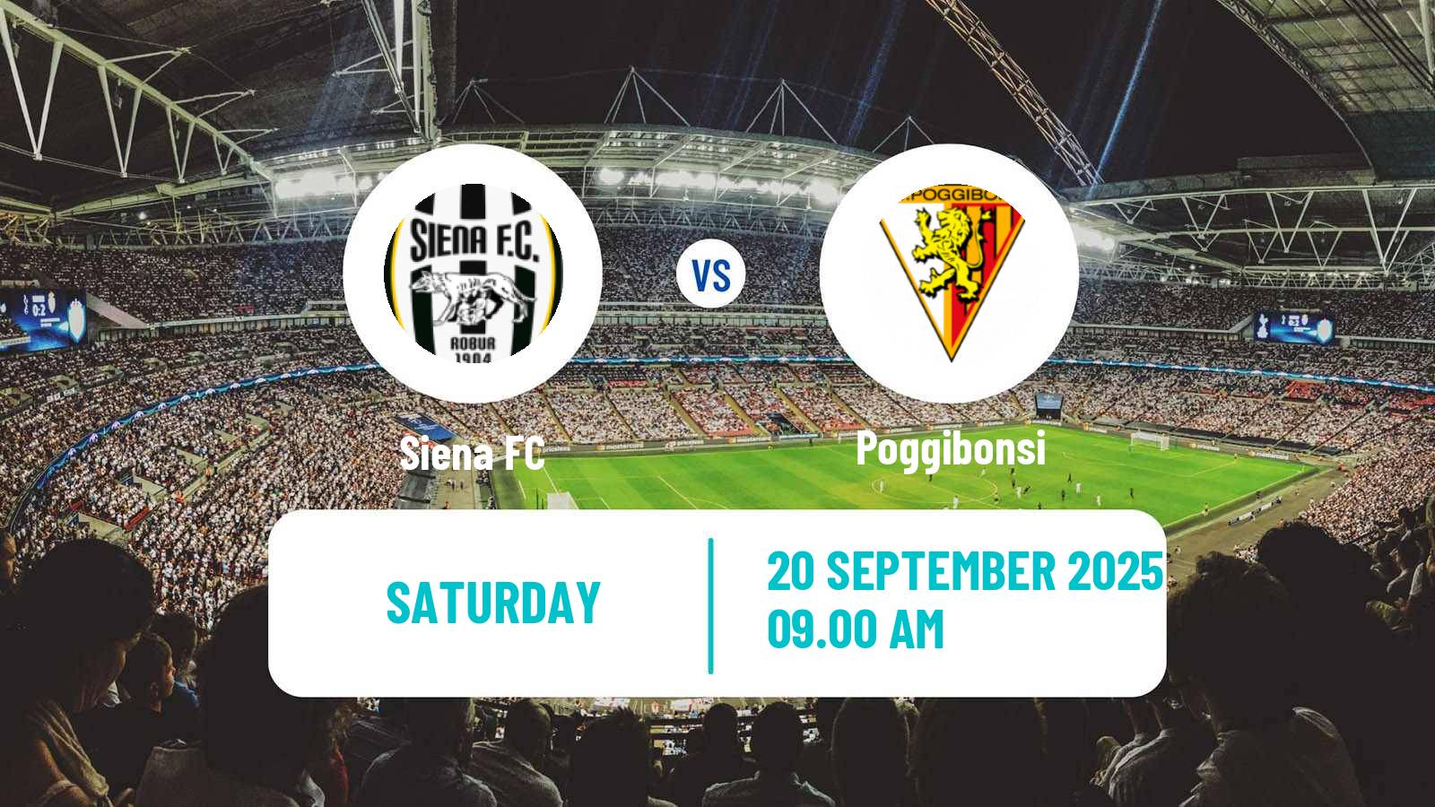 Football Italian Serie D - Group E Siena - Poggibonsi