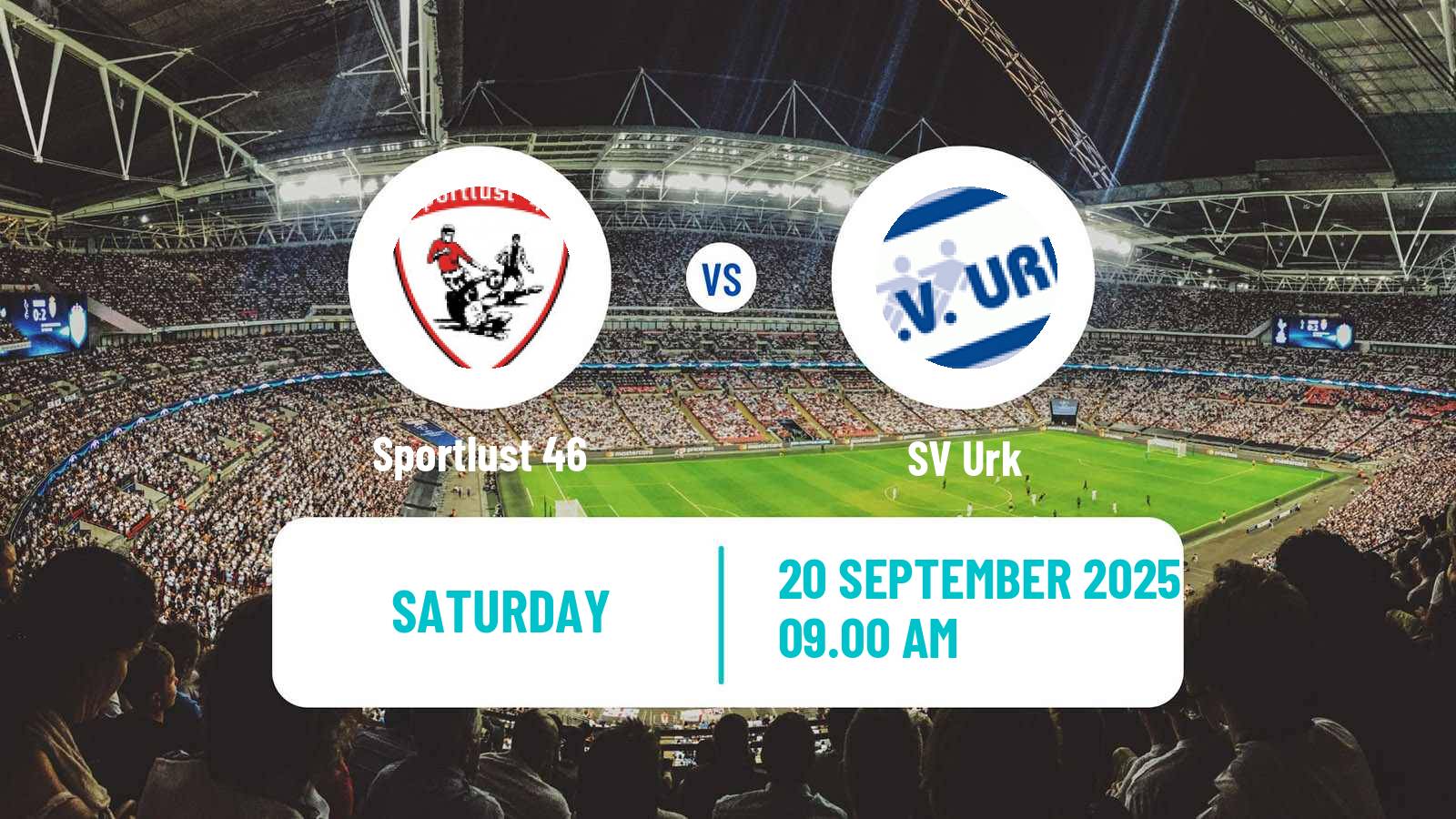 Football Dutch Derde Divisie Sportlust 46 - Urk Football Dutch Derde Divisie Sportlust 46 - Urk
