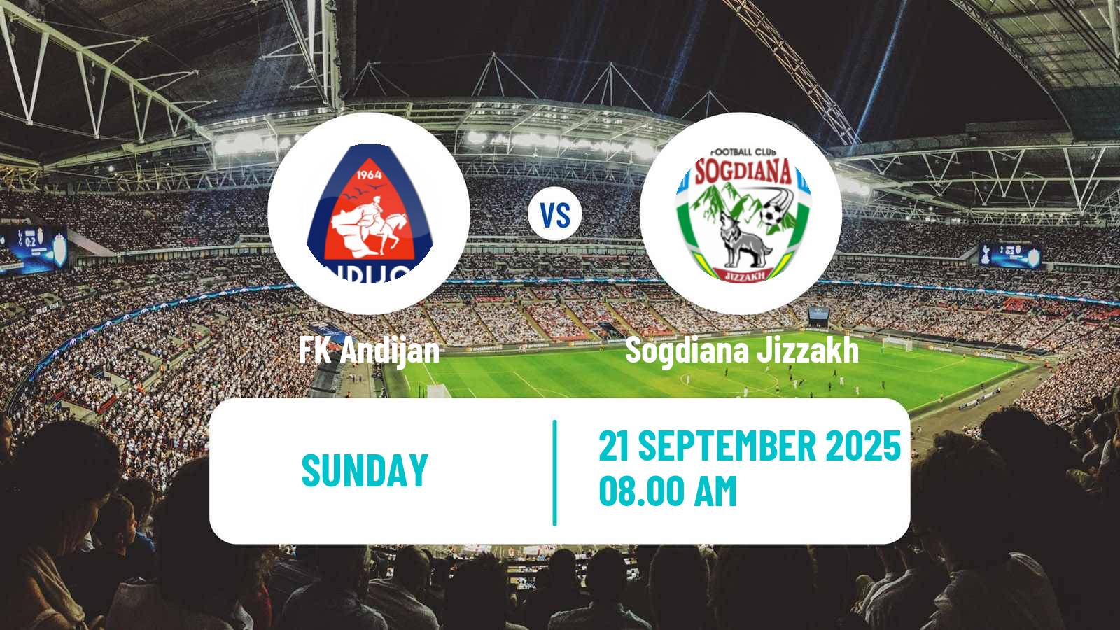 Football Uzbek League Andijan - Sogdiana Jizzakh