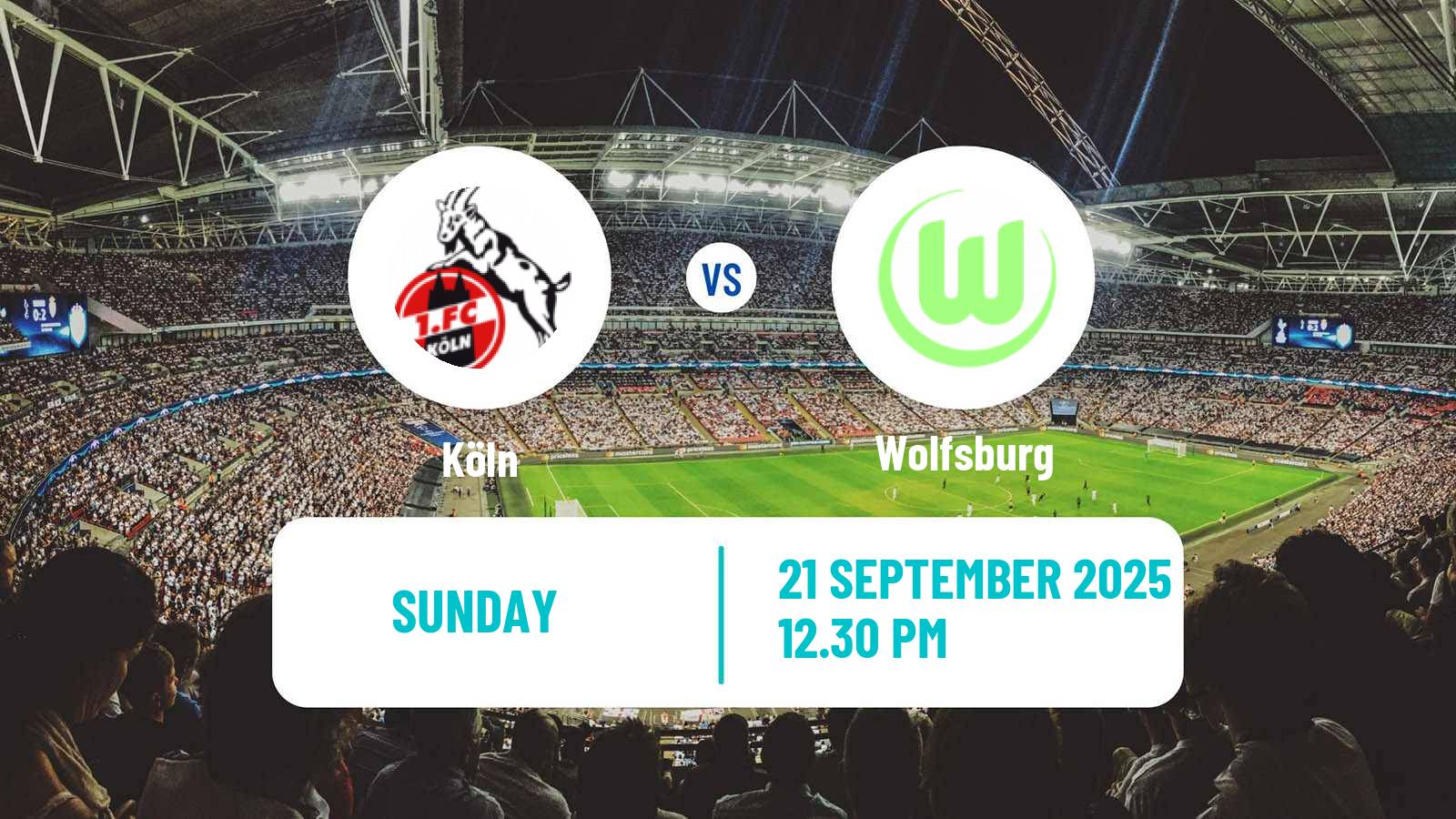 Football German Bundesliga Women Köln - Wolfsburg