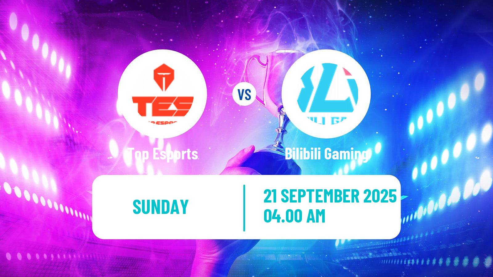 Esports League Of Legends Lpl Top Esports - Bilibili Gaming