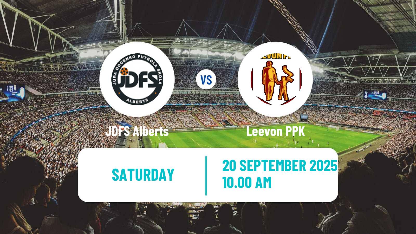 Football Latvian 1 Liga JDFS Alberts - Leevon PPK