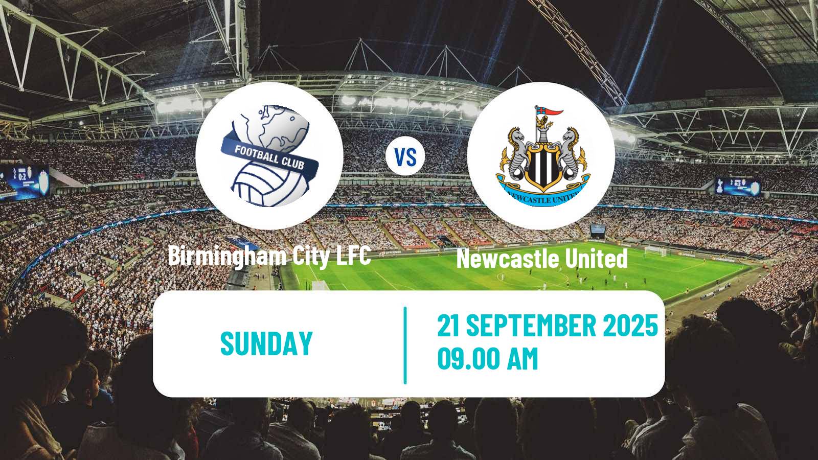 Football English Women Championship Birmingham City LFC - Newcastle United