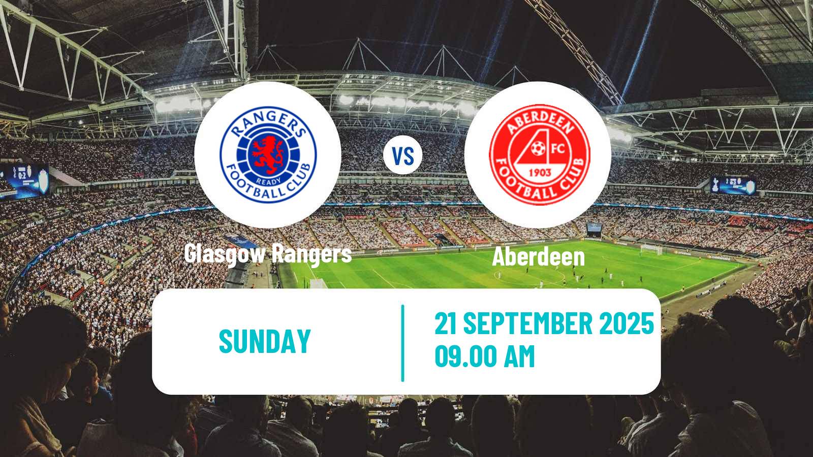 Football Scottish SWPL 1 Women Glasgow Rangers - Aberdeen
