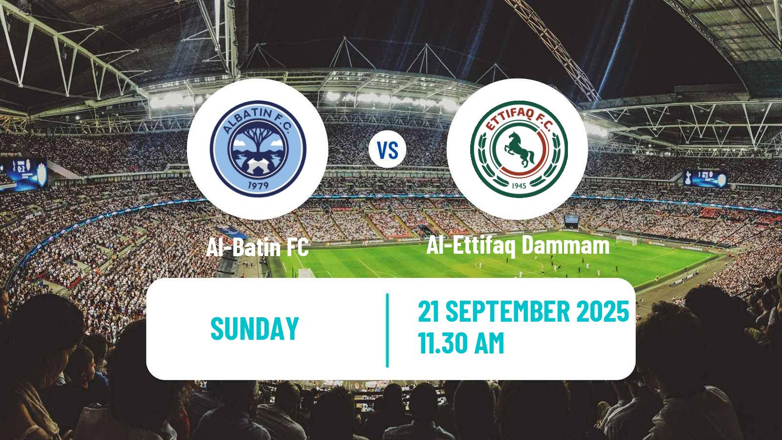 Football Saudi King Cup Al-Batin - Al-Ettifaq Dammam