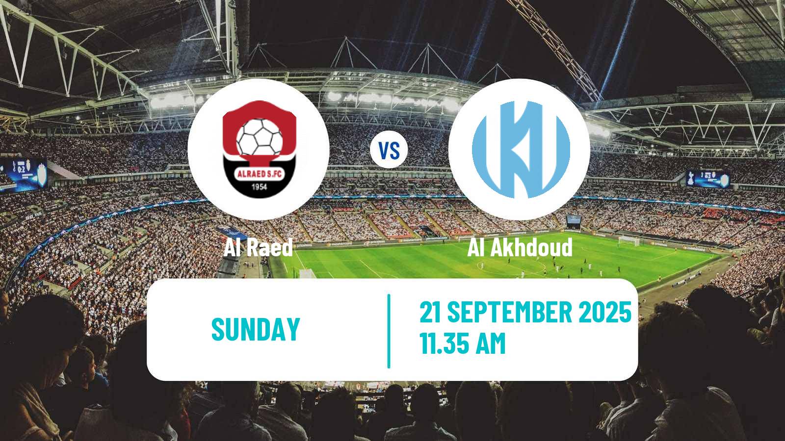 Football Saudi King Cup Al Raed - Al Akhdoud