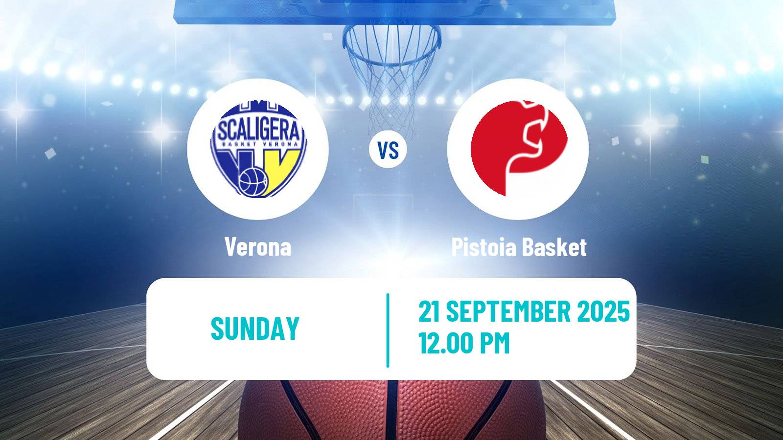 Basketball Italian Serie A2 Basketball Verona - Pistoia Basket