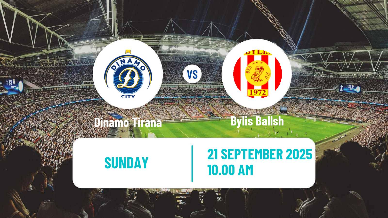 Football Albanian Super League Dinamo Tirana - Bylis Ballsh