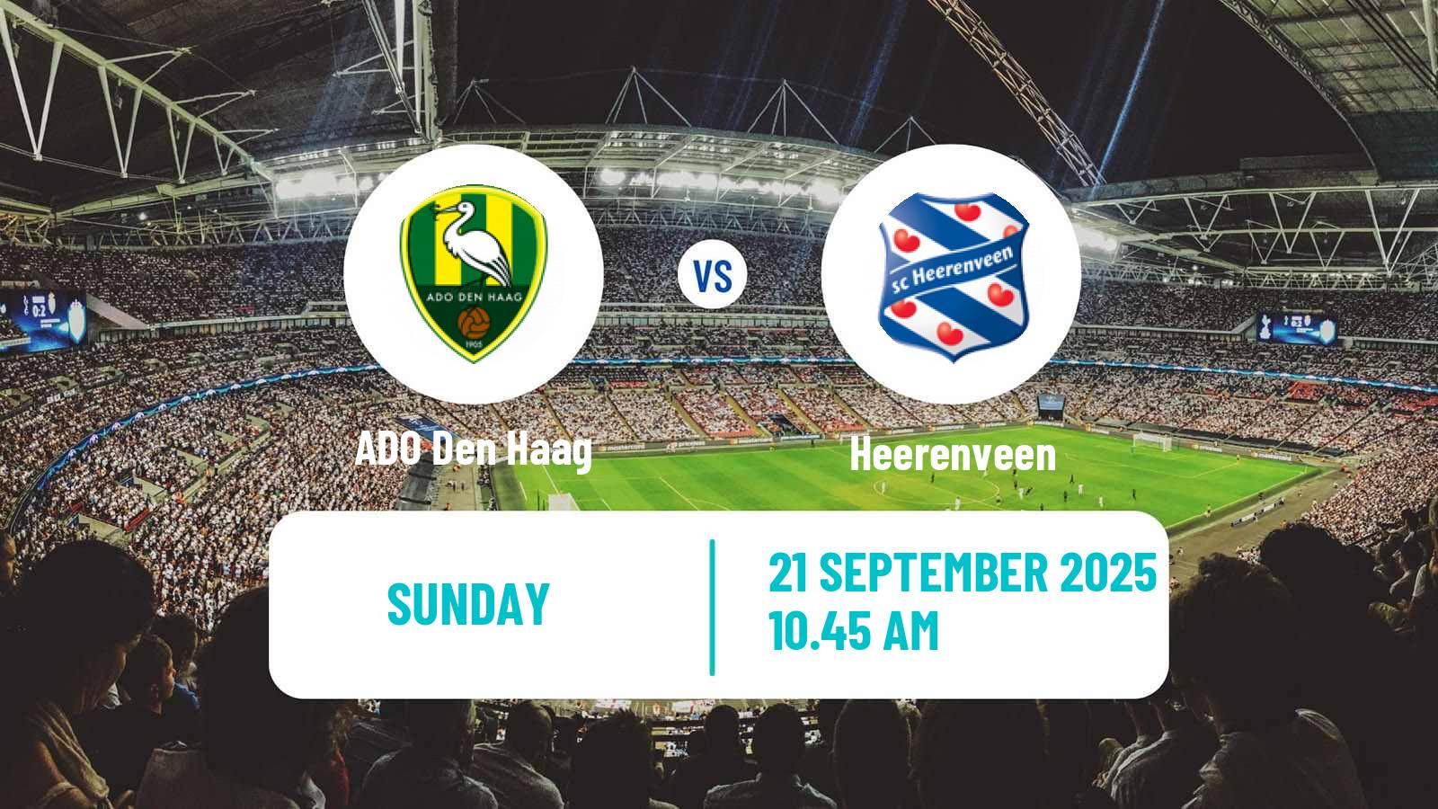 Football Dutch Eredivisie Women ADO Den Haag - Heerenveen