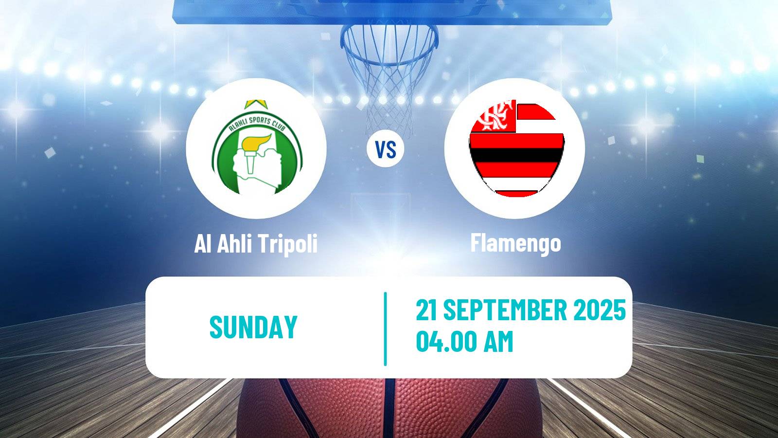 Basketball Basketball Intercontinental Cup Al Ahli Tripoli - Flamengo