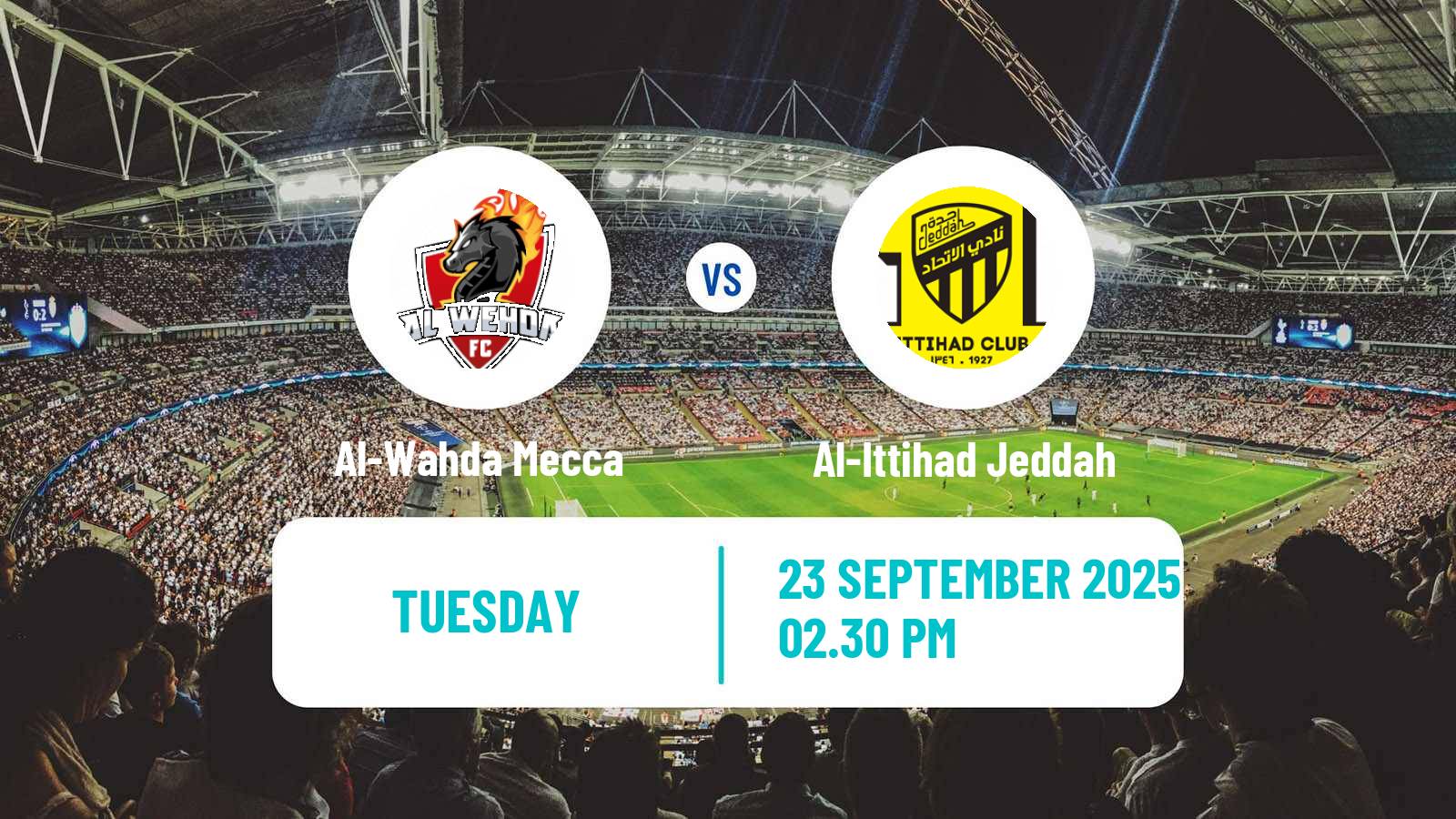 Football Saudi King Cup Al-Wahda Mecca - Al-Ittihad Jeddah