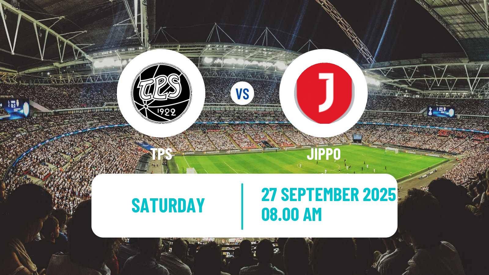 Football Finnish Ykkosliiga TPS - JIPPO