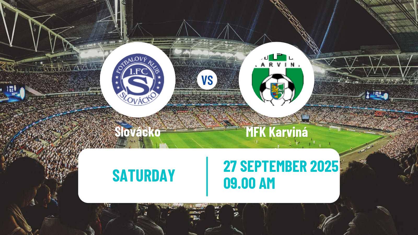 Football Czech 1 Liga Slovácko - Karviná