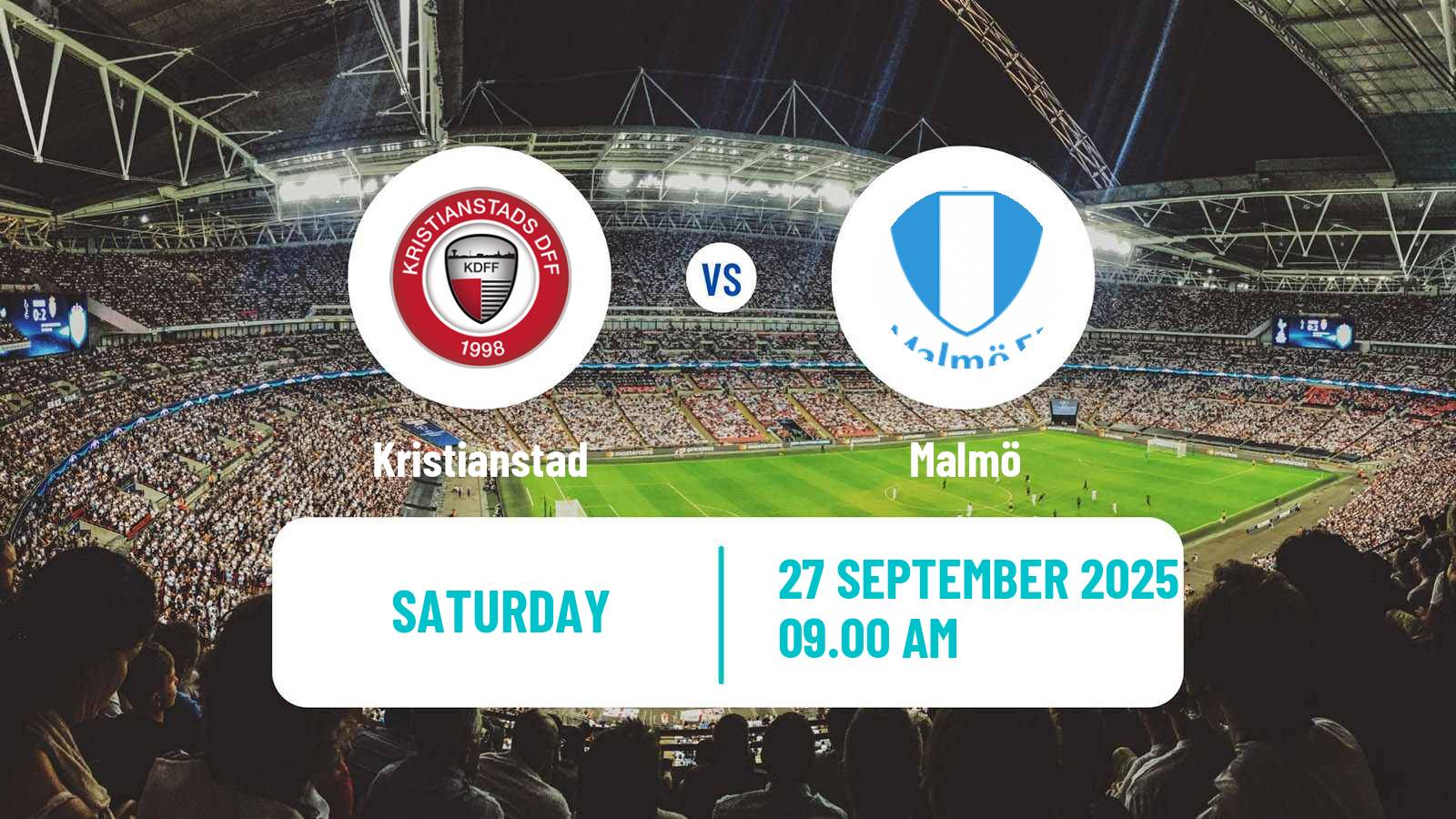 Football Swedish Allsvenskan Women Kristianstad - Malmö