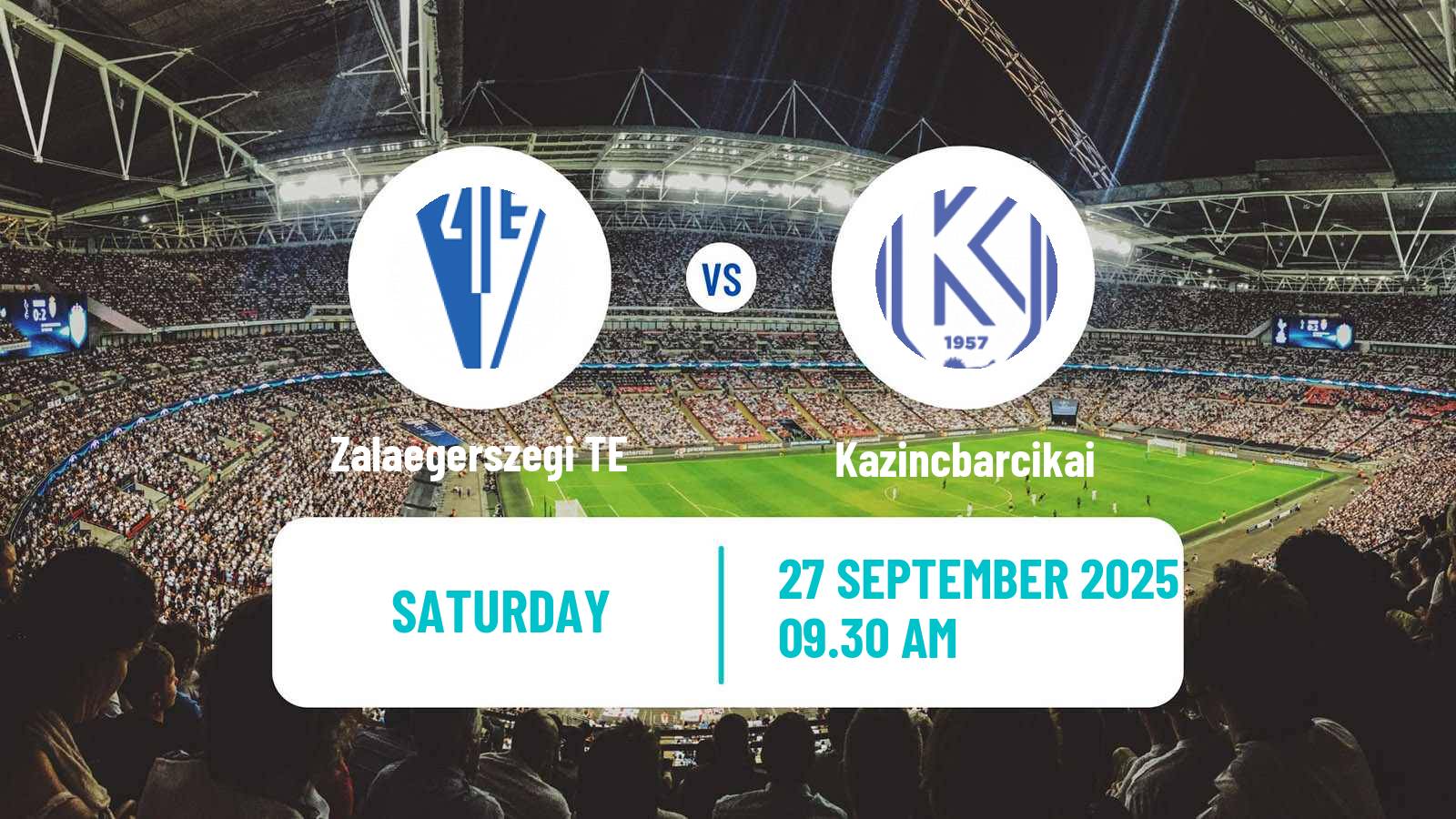 Football Hungarian NB I Zalaegerszegi TE - Kazincbarcikai