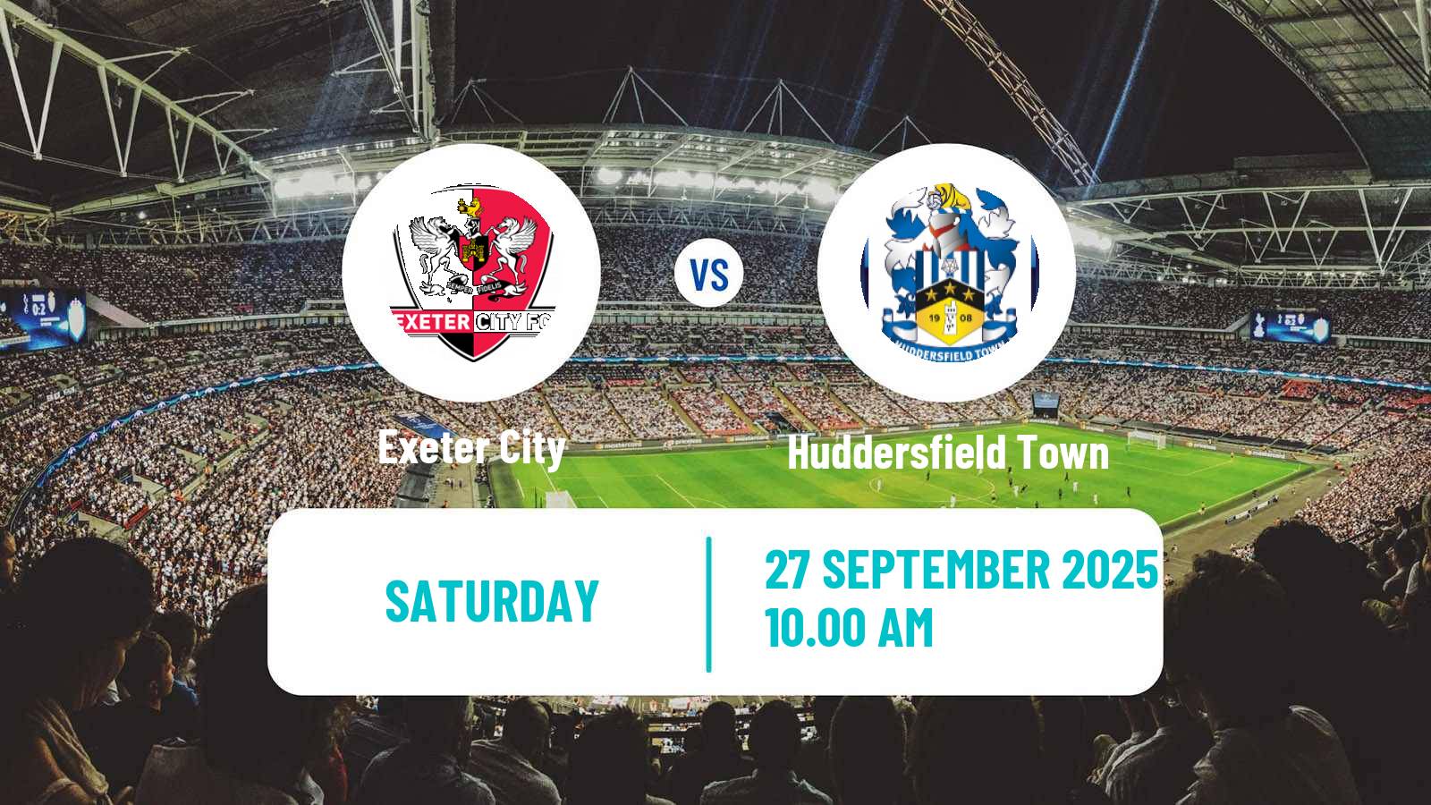 Football English League One Exeter City - Huddersfield Town