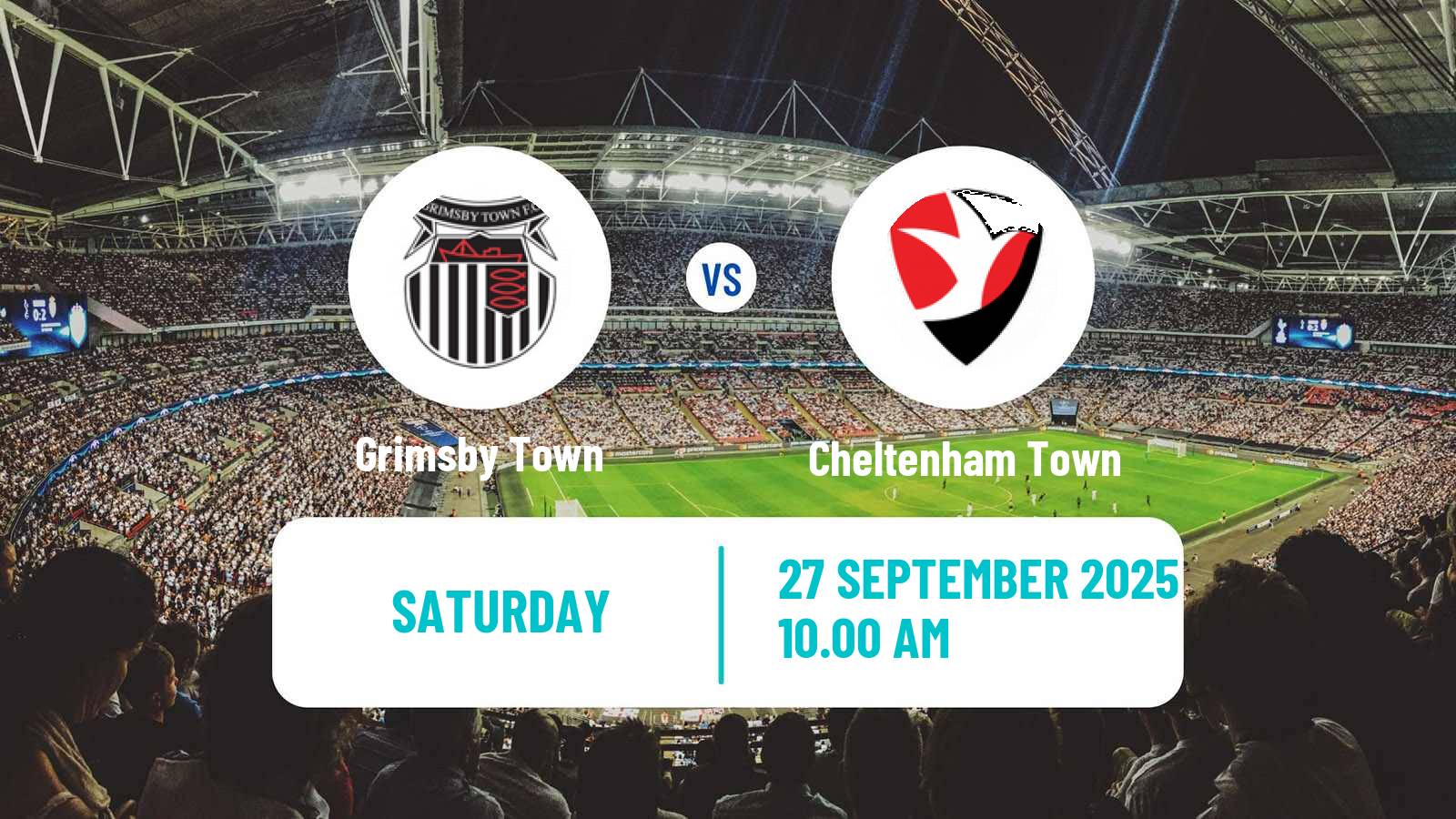 Football English League Two Grimsby Town - Cheltenham Town