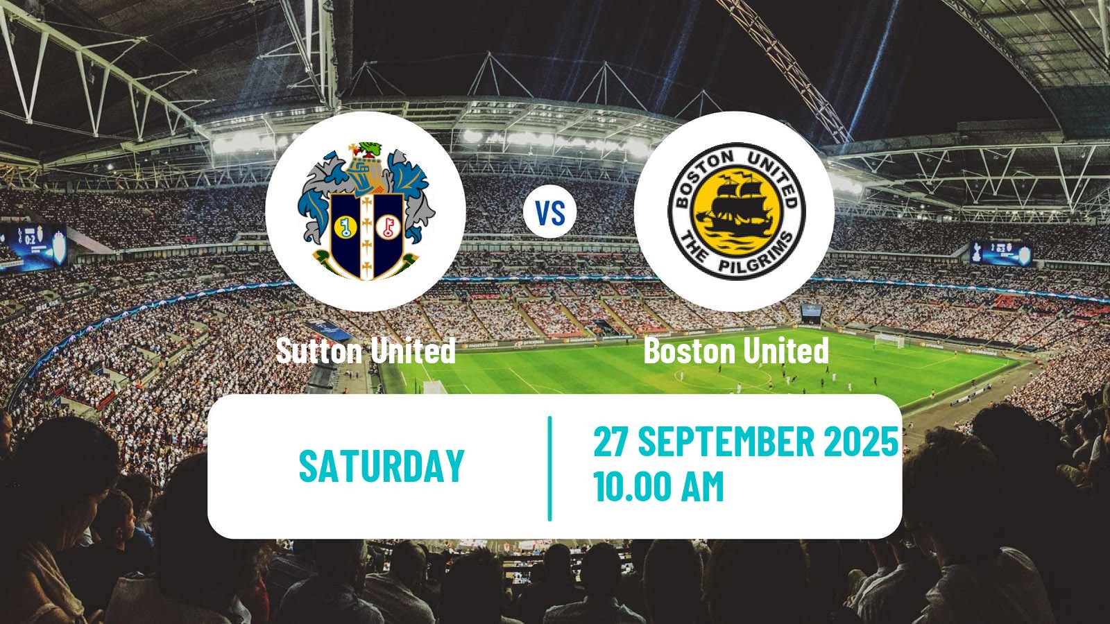 Football English National League Sutton United - Boston United