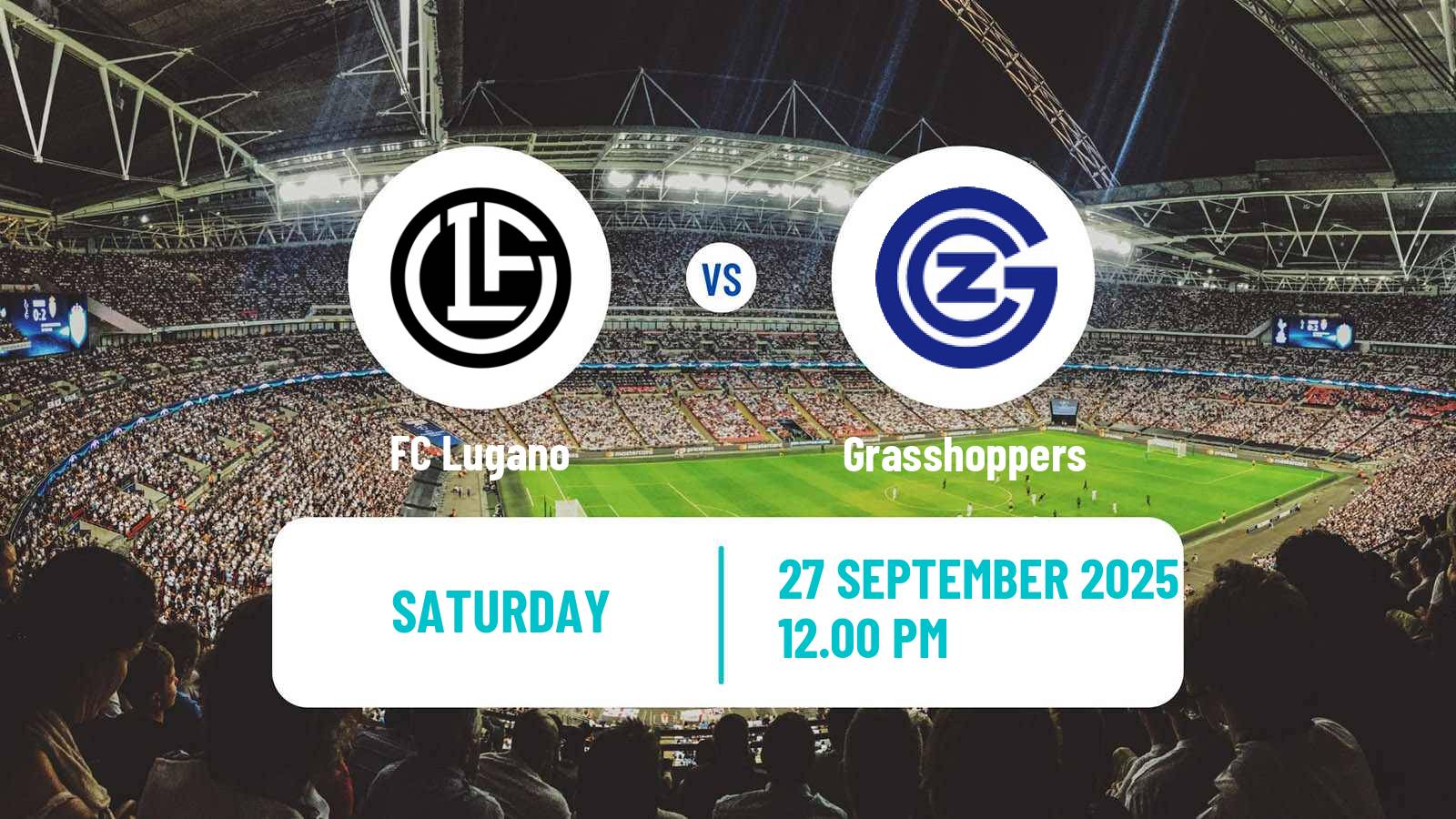 Football Swiss Super League Lugano - Grasshoppers