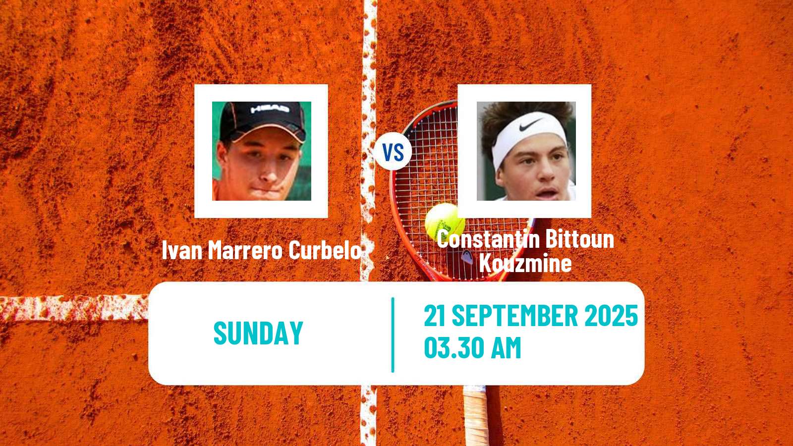 Tennis ITF M15 Kayseri 7 Men Ivan Marrero Curbelo - Constantin Bittoun Kouzmine