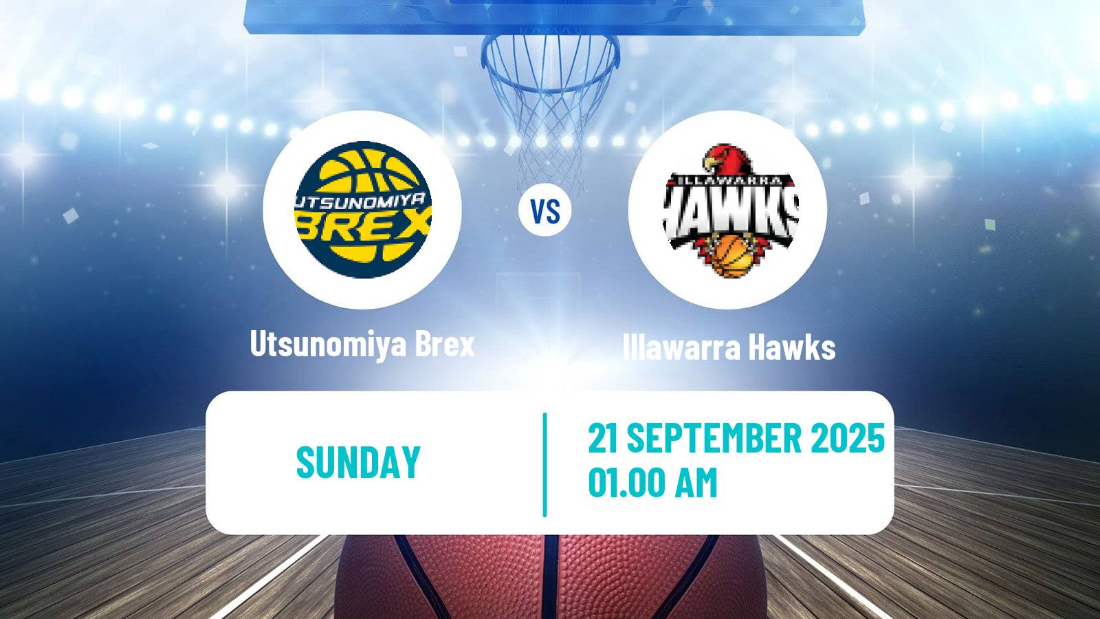 Basketball Basketball Intercontinental Cup Utsunomiya Brex - Illawarra Hawks