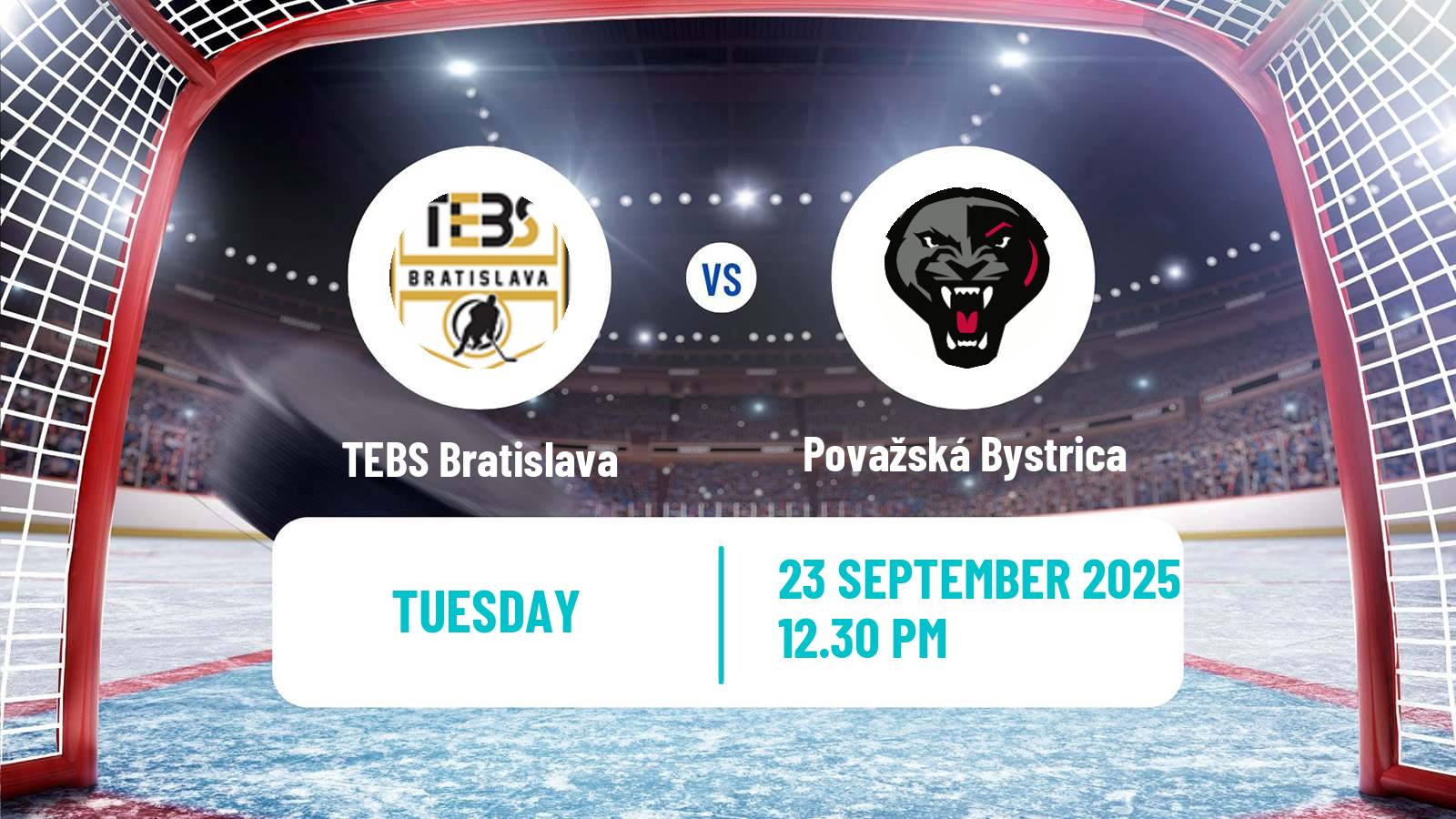 Hockey Slovak 1 Liga Hockey TEBS Bratislava - Považská Bystrica