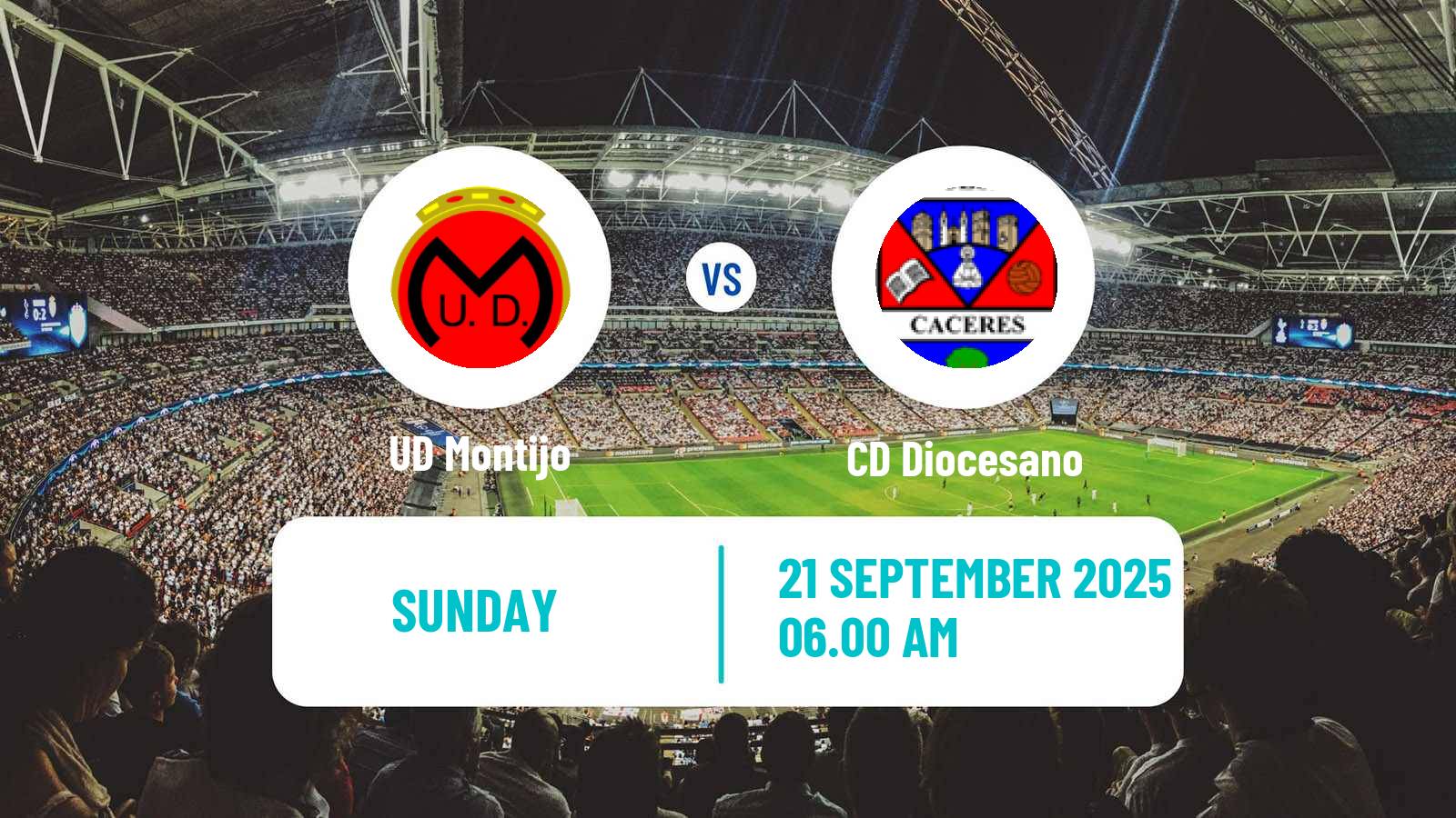Football Spanish Tercera RFEF - Group 14 Montijo - Diocesano