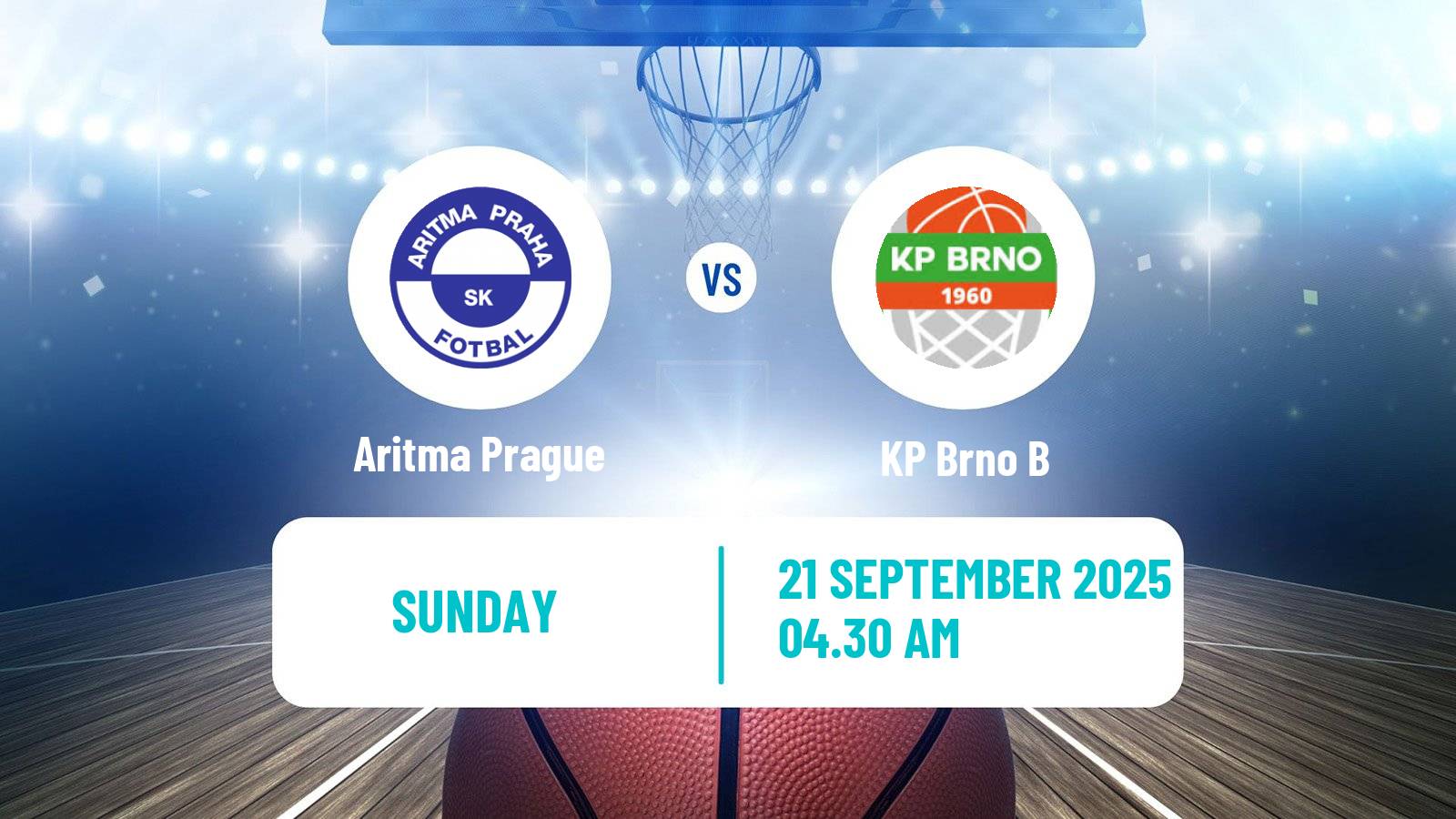 Basketball Czech 1 Liga Basketball Women Aritma Prague - KP Brno B