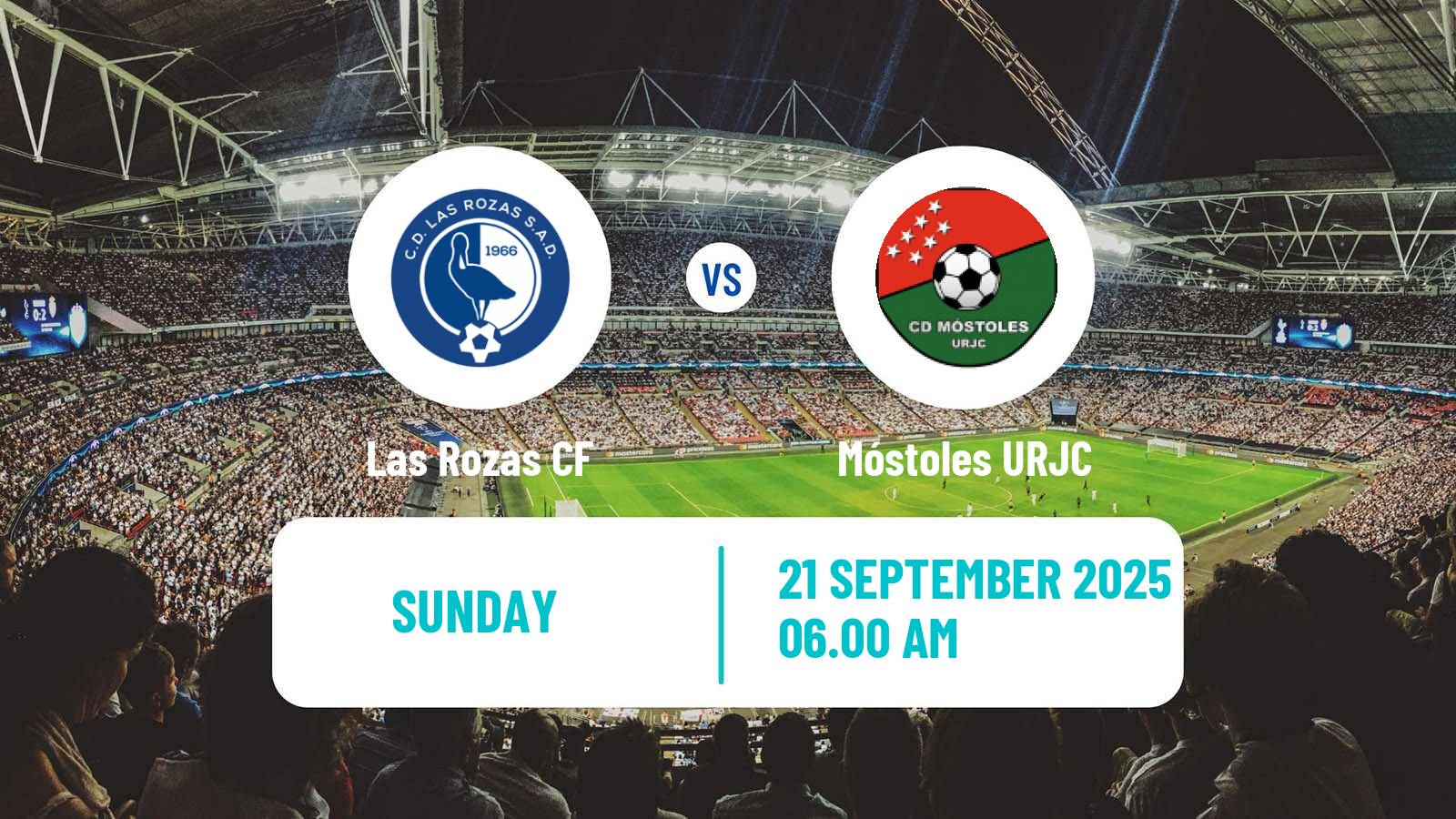 Football Spanish Tercera RFEF - Group 7 Las Rozas - Móstoles URJC