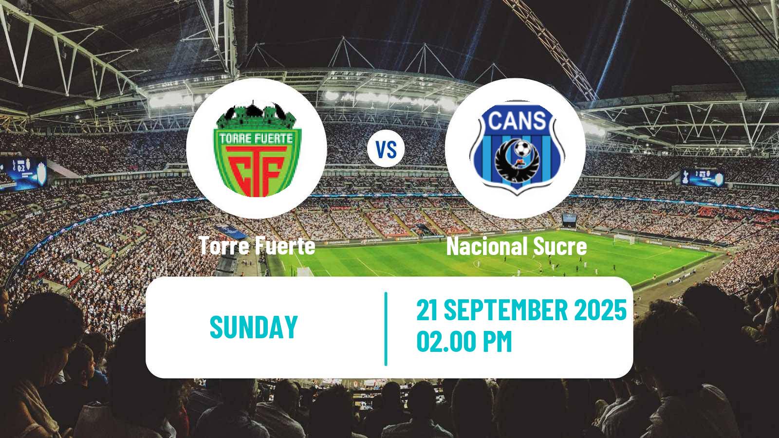 Football Bolivian Nacional B Torre Fuerte - Nacional Sucre