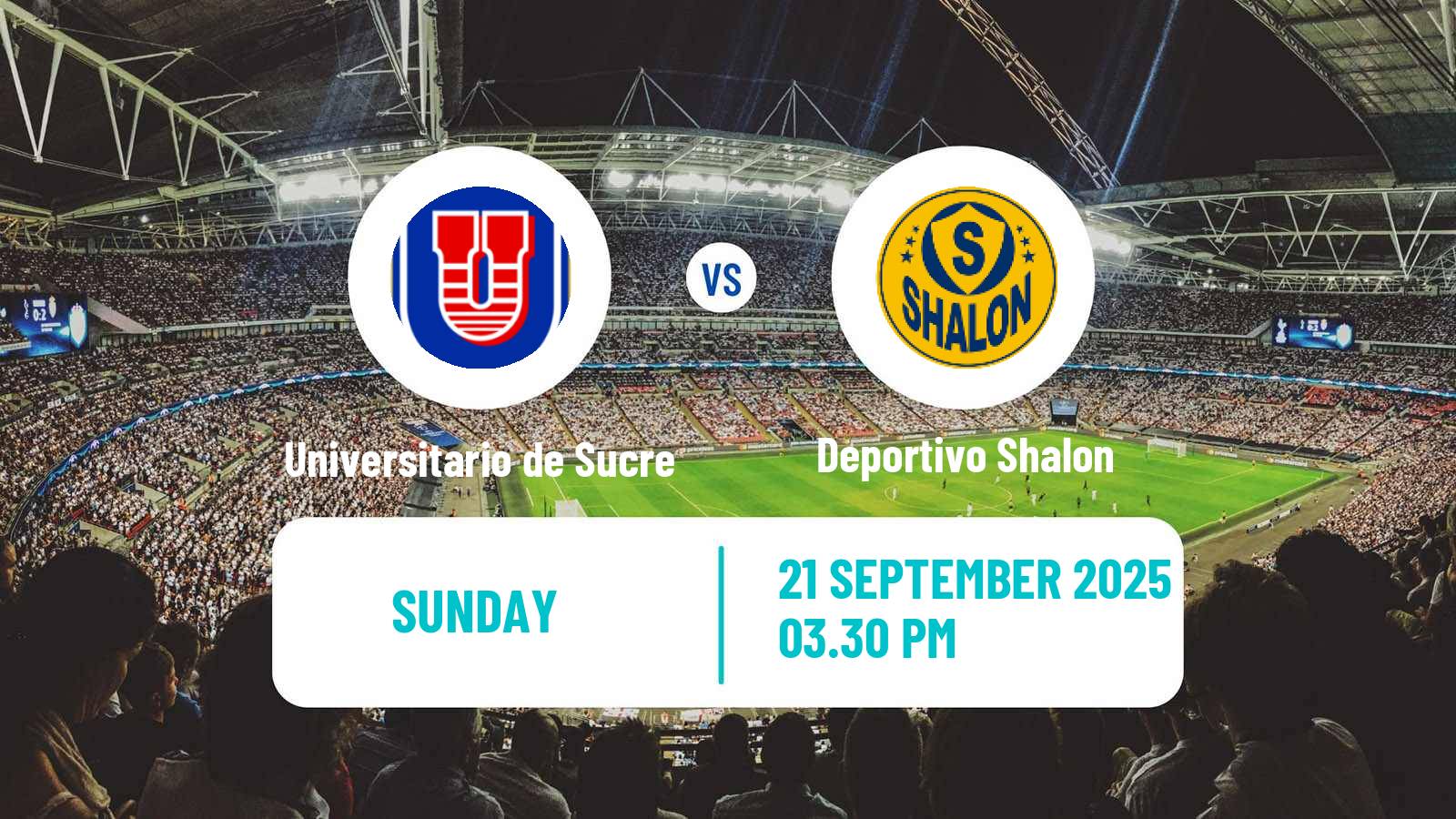 Football Bolivian Nacional B Universitario de Sucre - Deportivo Shalon