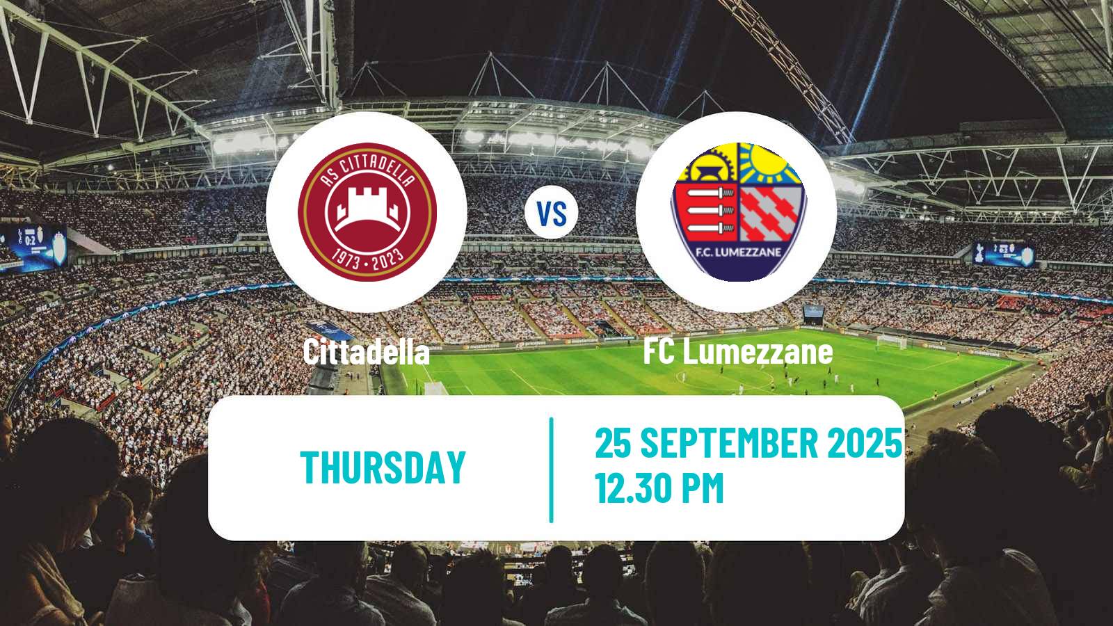 Football Italian Serie C Group A Cittadella - Lumezzane