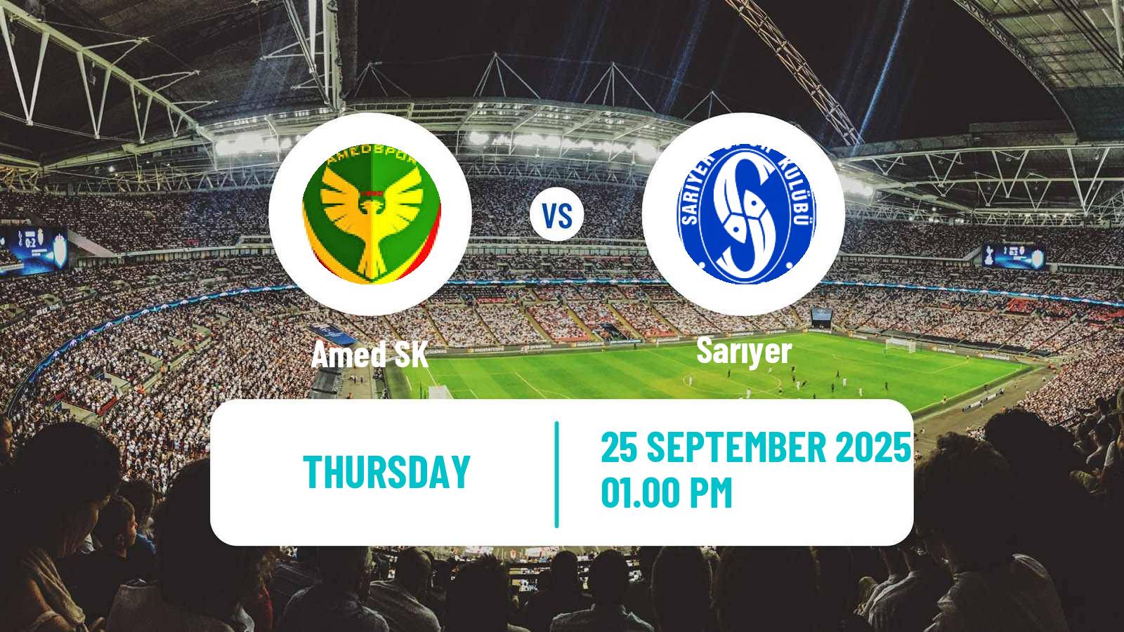 Football Turkish First League Amed SK - Sarıyer
