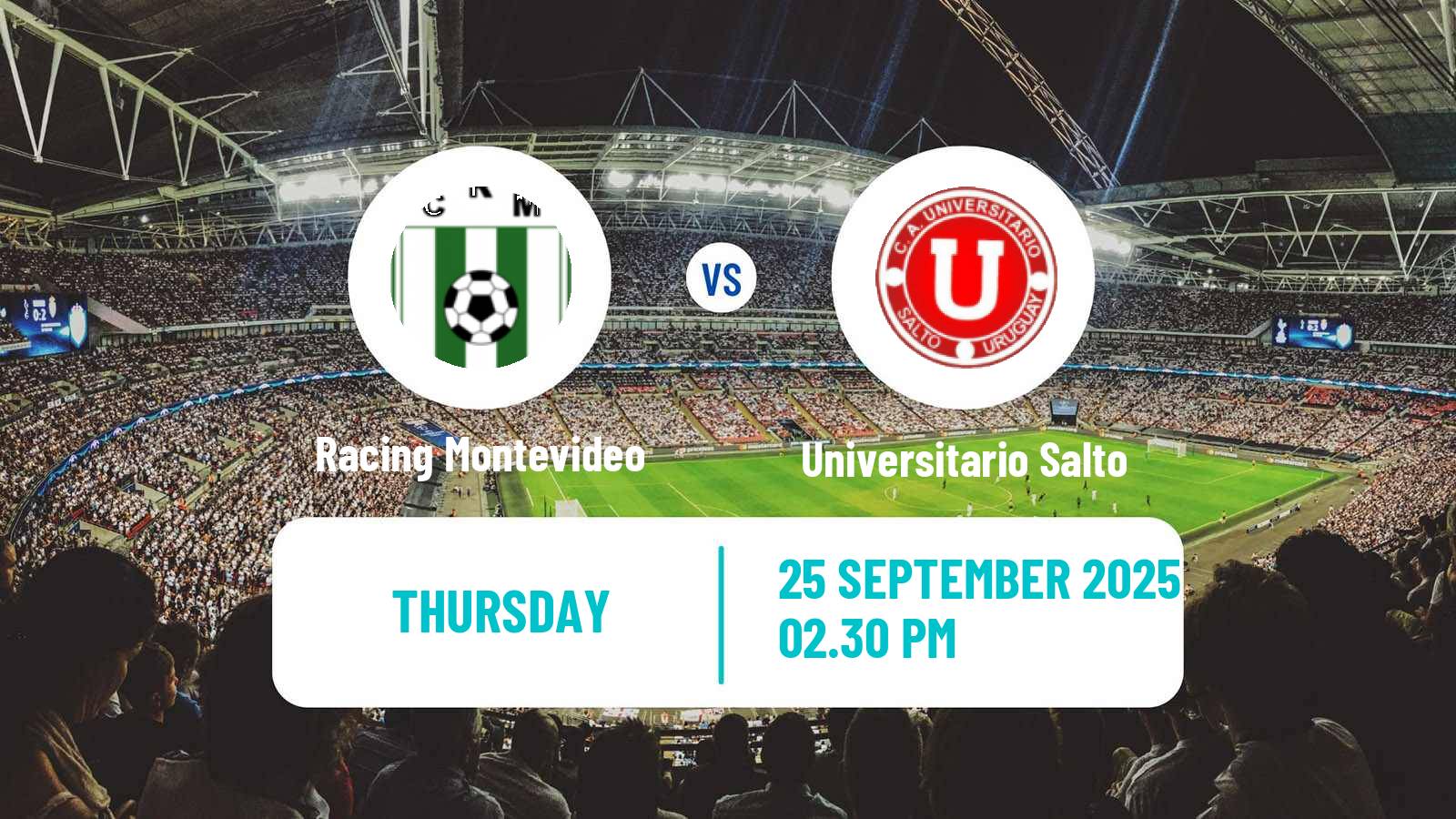 Football Uruguay Copa Racing Montevideo - Universitario Salto