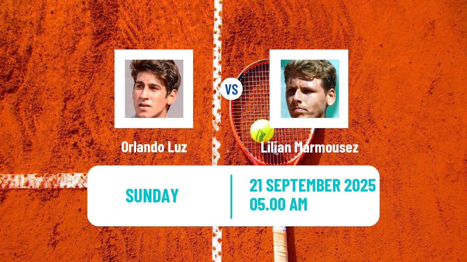 Tennis Lisbon Challenger Men Orlando Luz - Lilian Marmousez