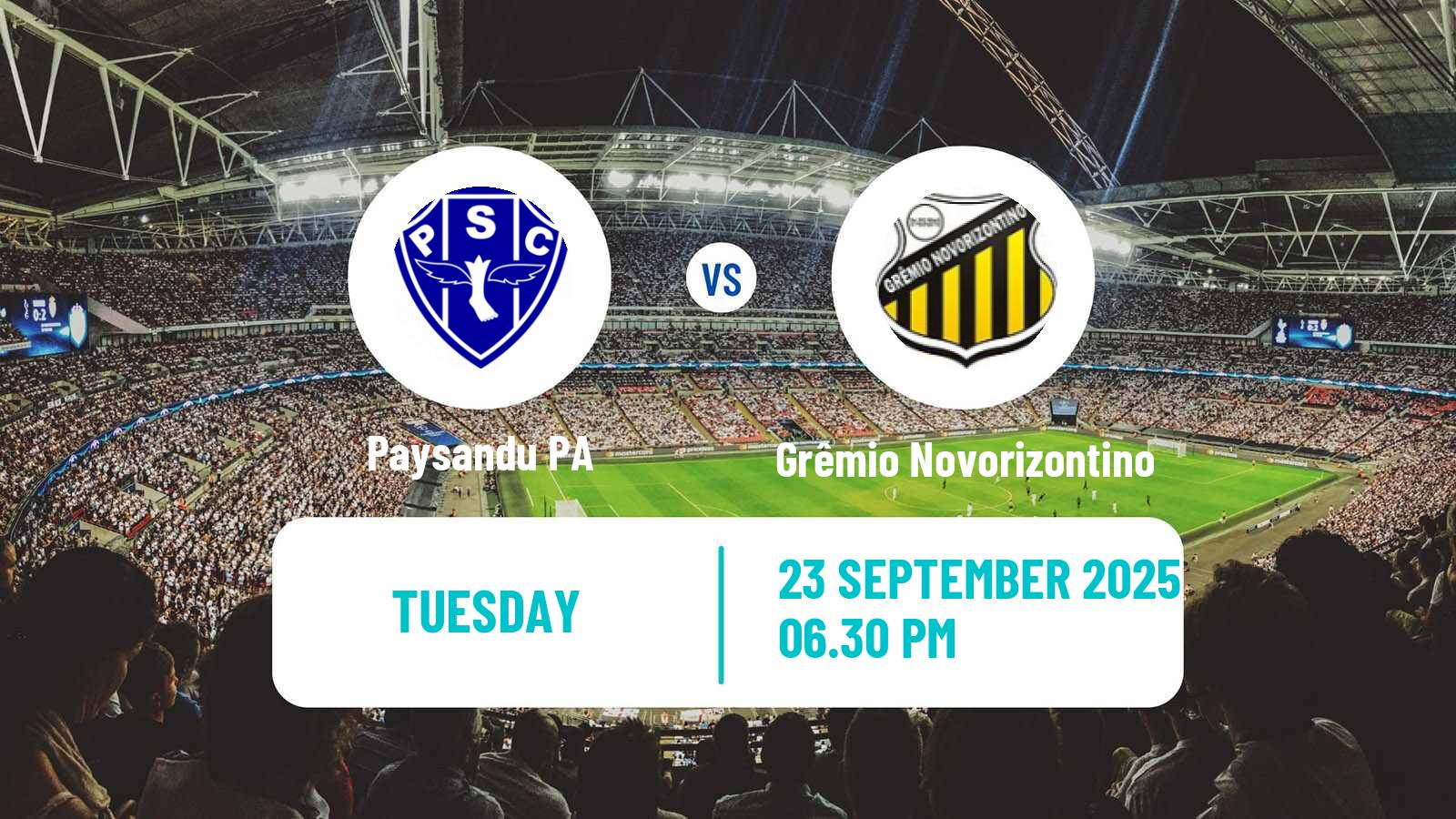 Football Brazilian Serie B Paysandu - Grêmio Novorizontino
