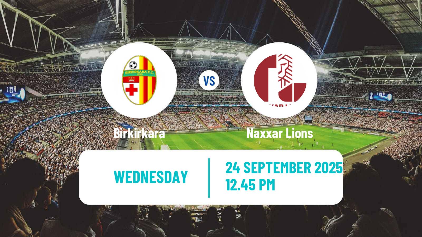Football Maltese Premier League Birkirkara - Naxxar Lions